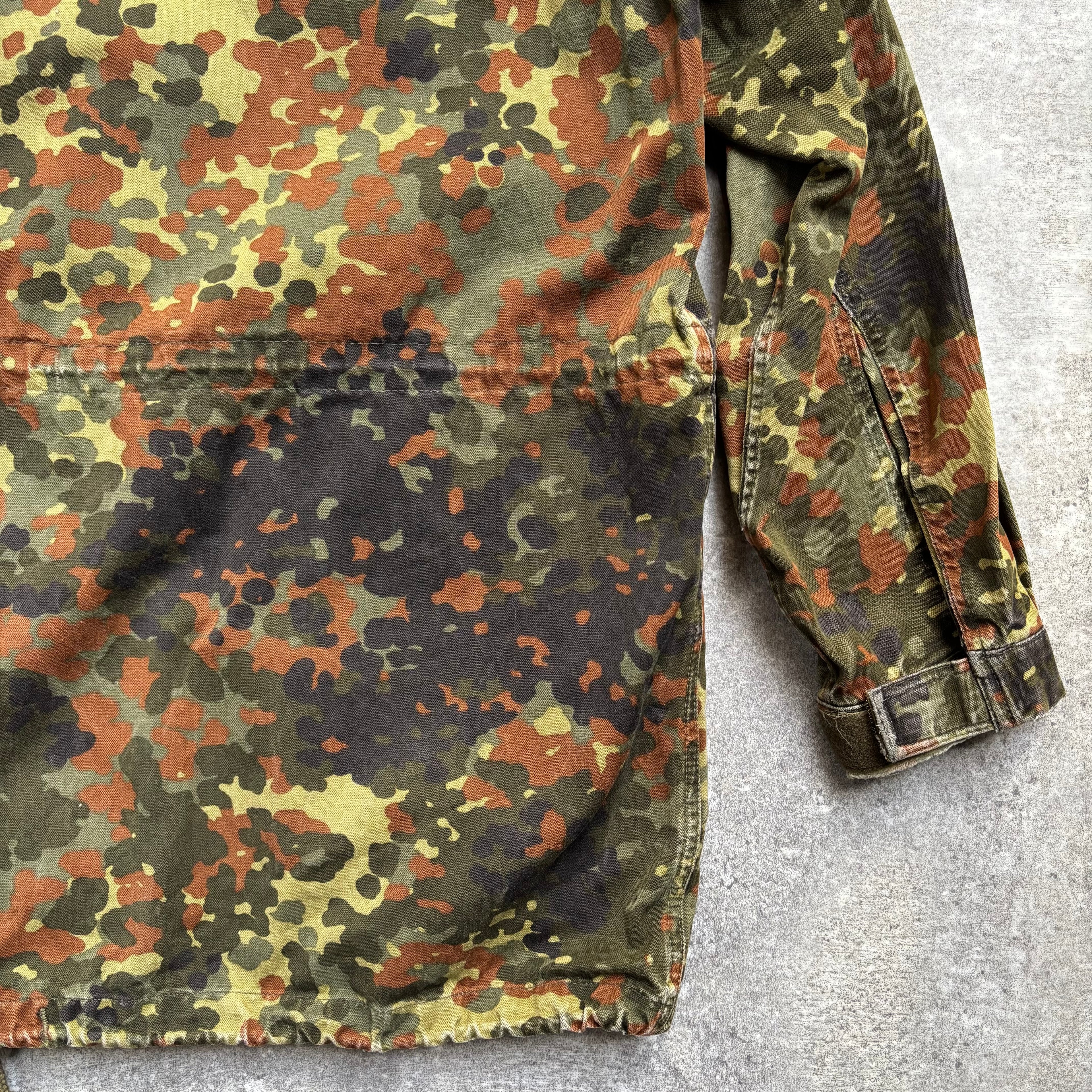 【~1990's】German Bundeswehr Flecktarn Camouflage Parka