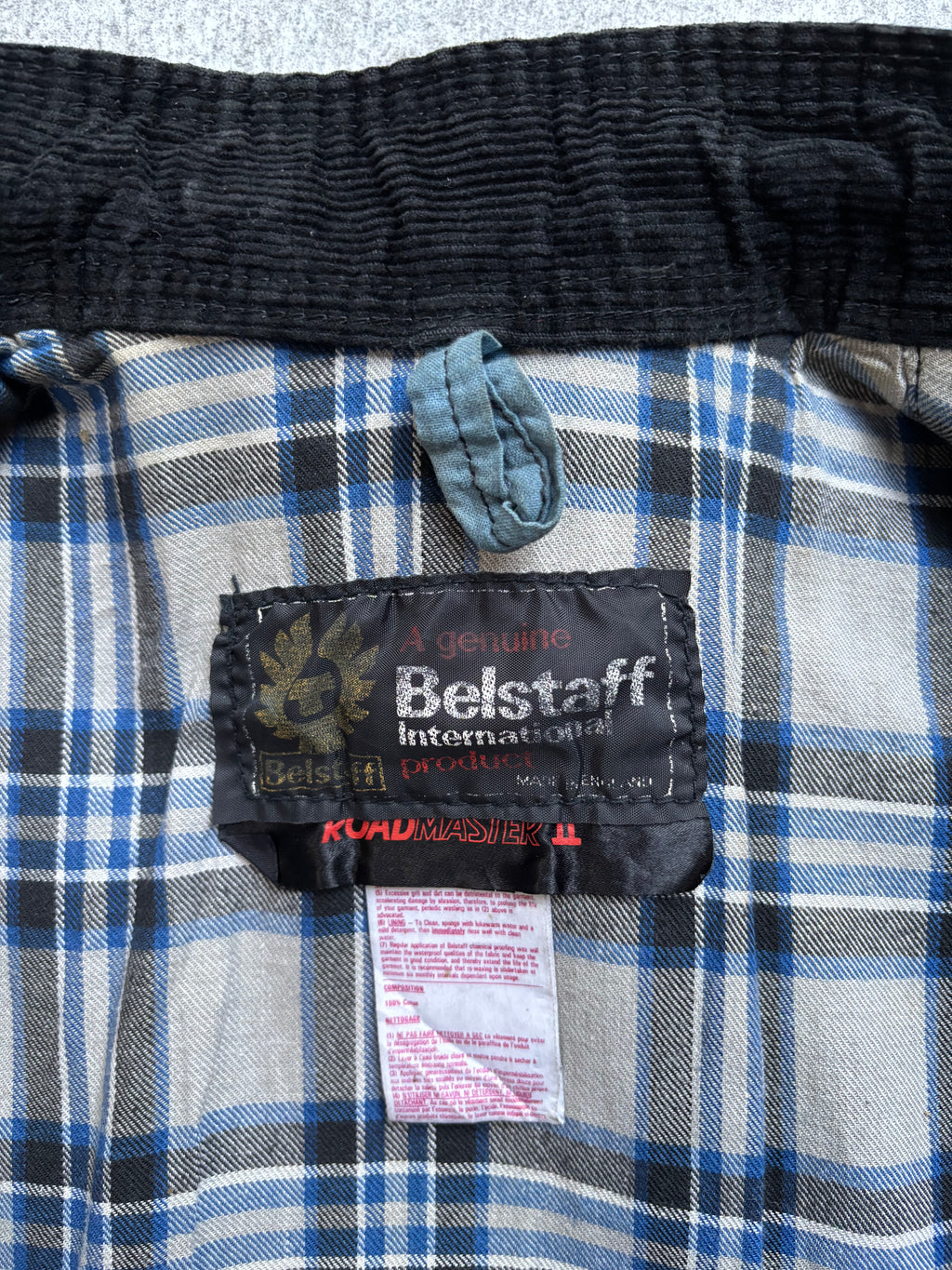 【1990's】Belstaff Roadmaster II Motorcycle Jacket