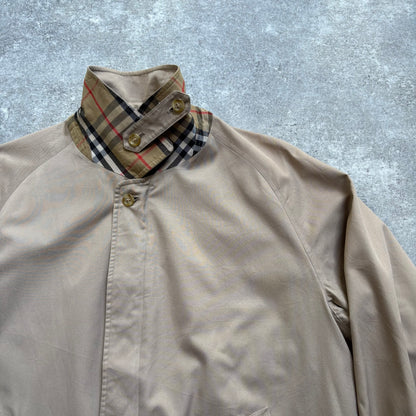 【1980's】Burberry's Beige Harrington Jacket