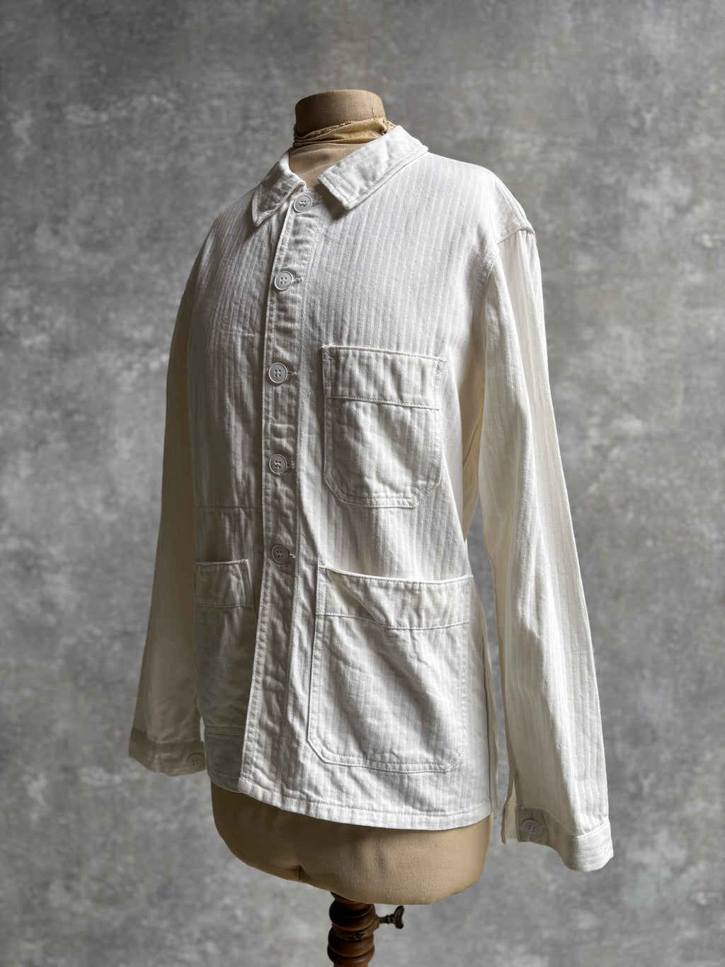 [~1960's] Vintage French HBT Work Jacket 『Adolphe Lafont』