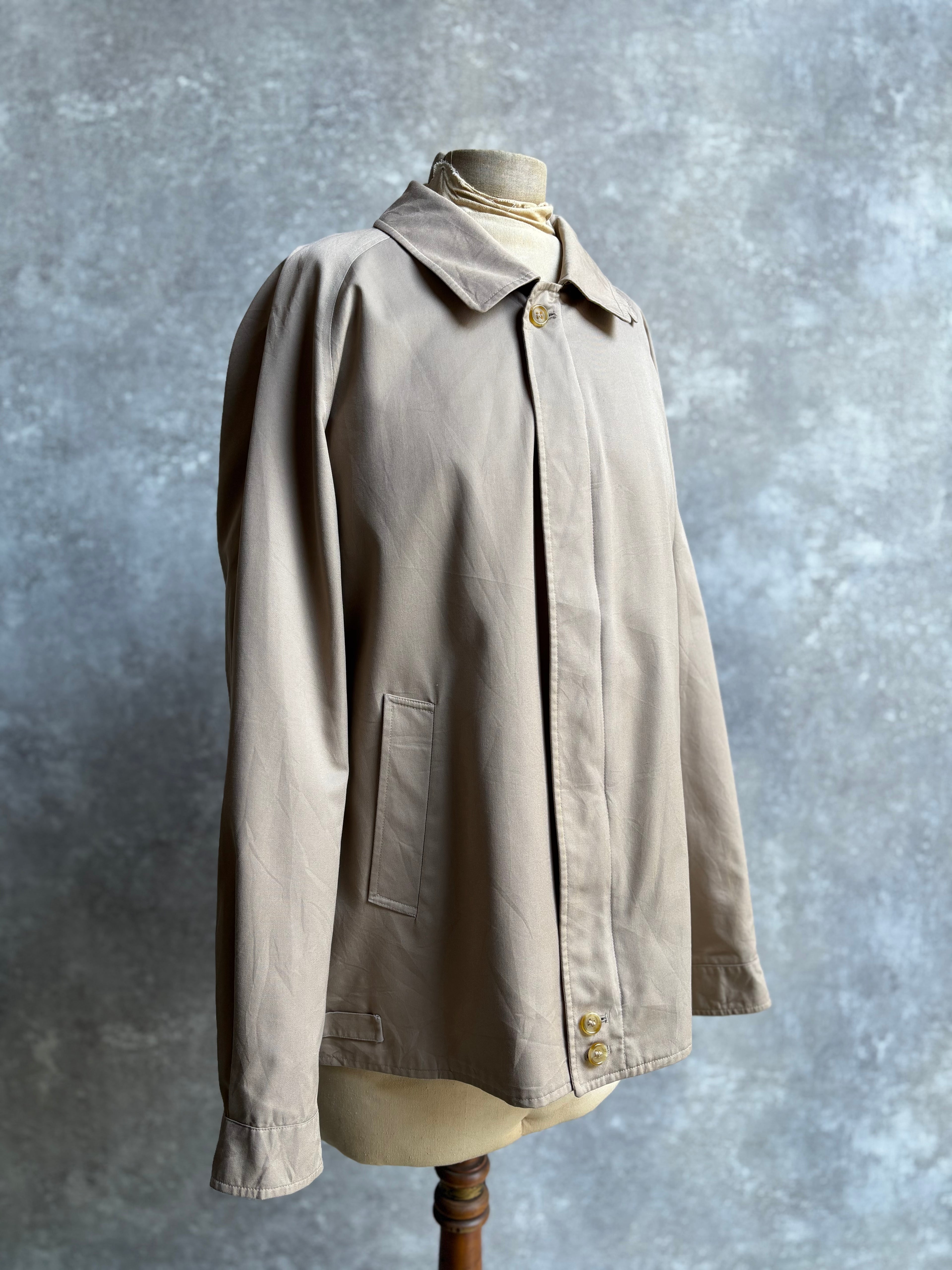 【1980's】Burberry's Beige Harrington Jacket