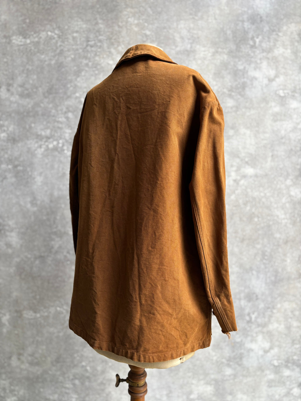 【~1980's】Vintage French Railway Brown Work Jacket