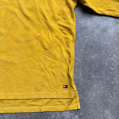 【1990’s】Tommy Hilfiger Yellow Fleece Long Sleeve