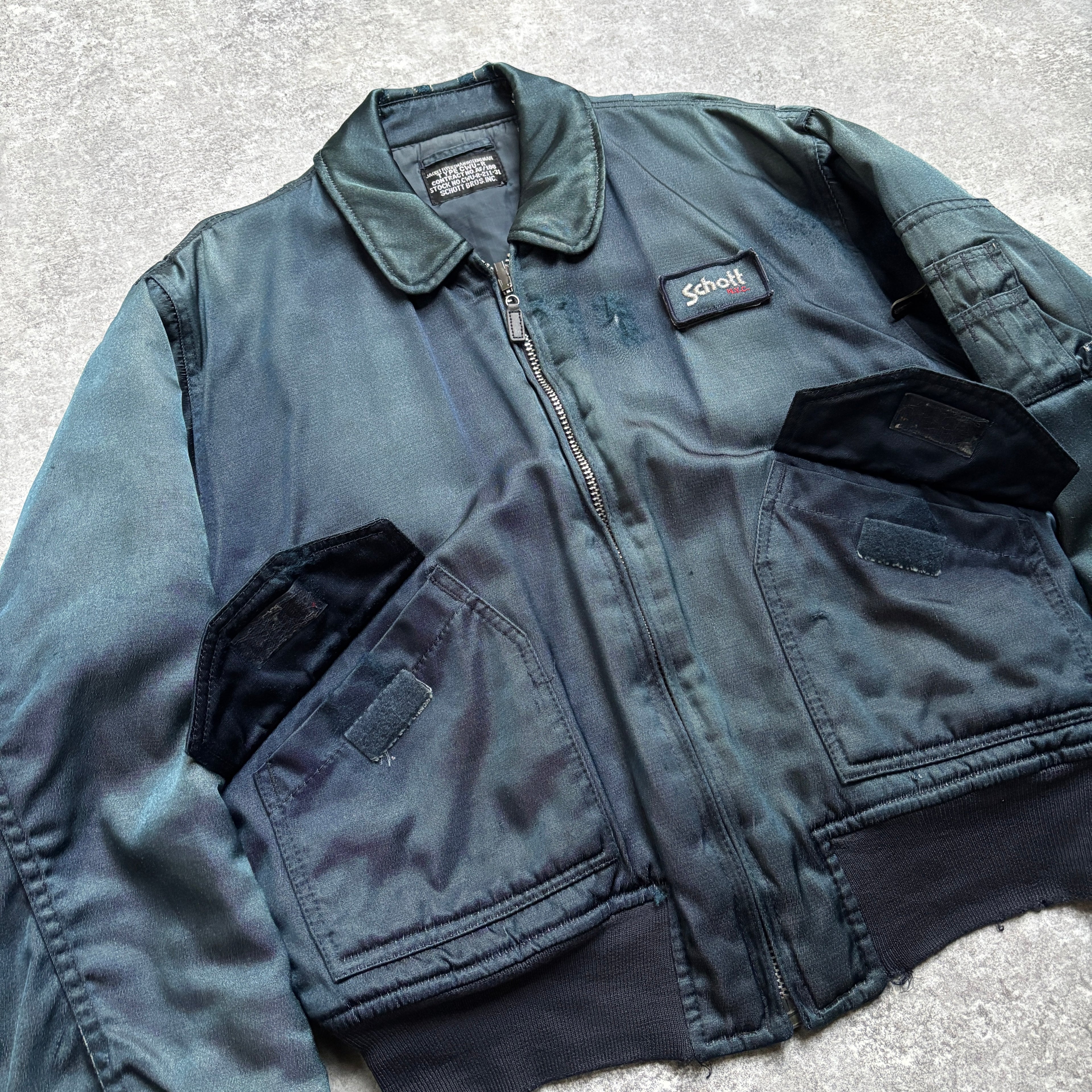[1980's] Schott CWU-R Flight Jacket