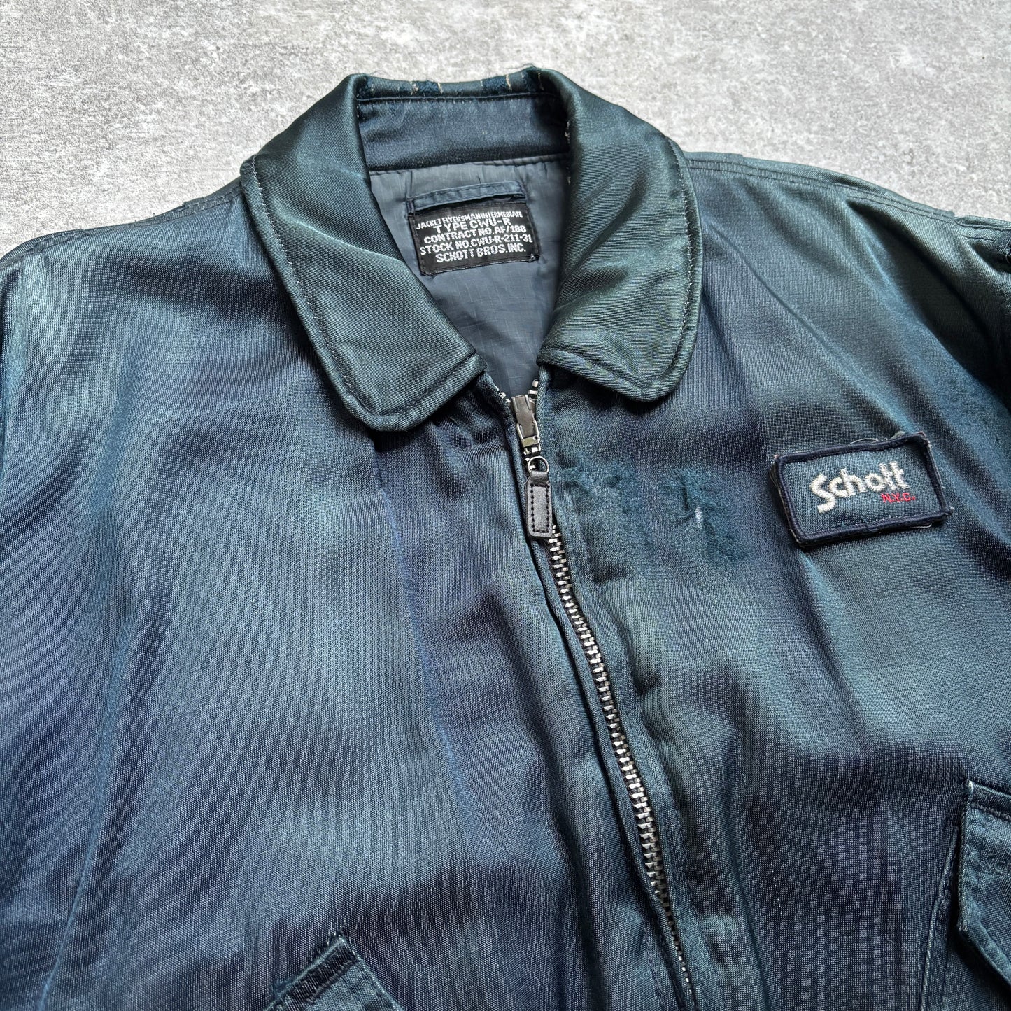 【1980's】Schott CWU-R Flight Jacket