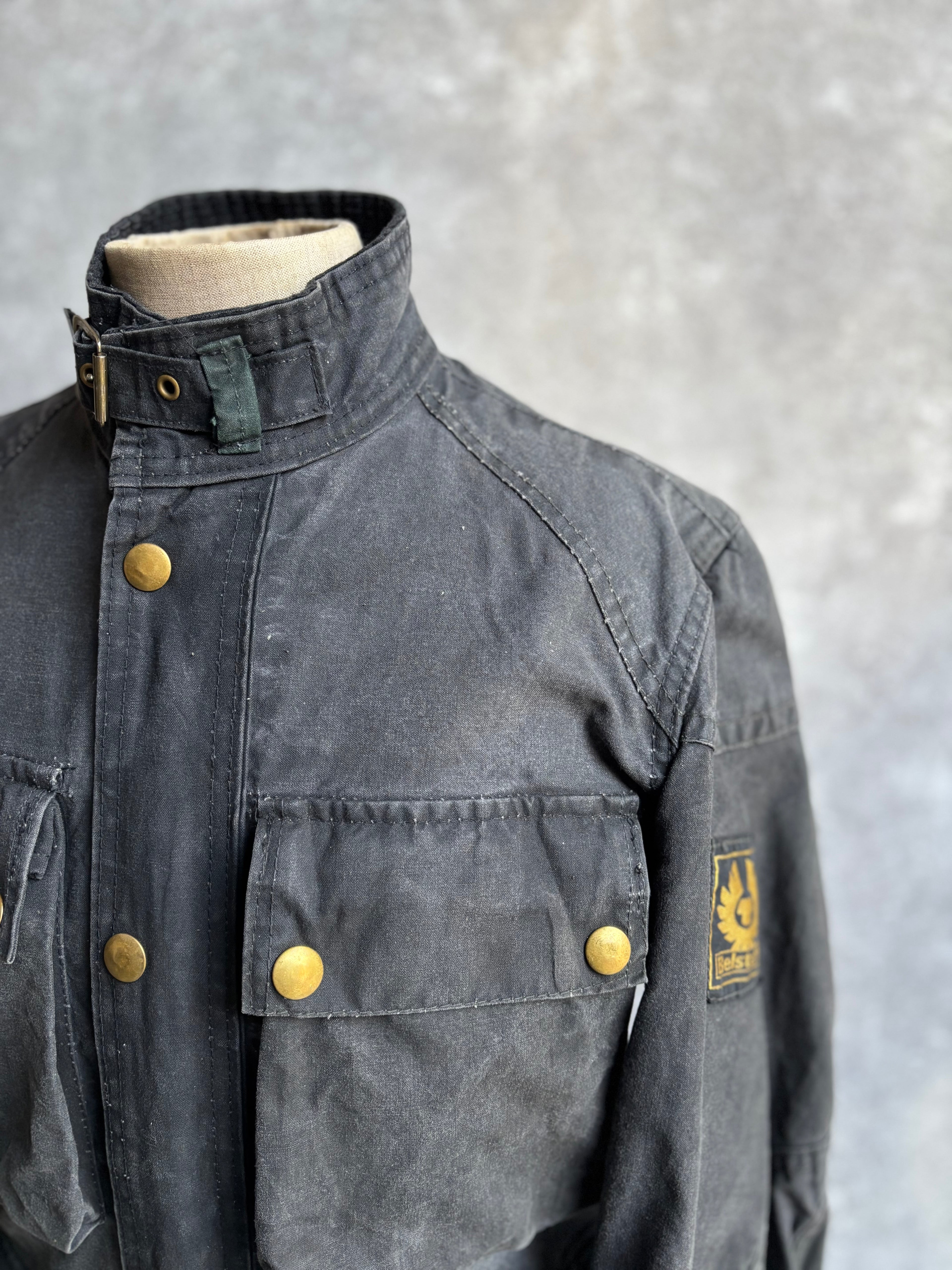 【1990's】Belstaff Roadmaster II Motorcycle Jacket