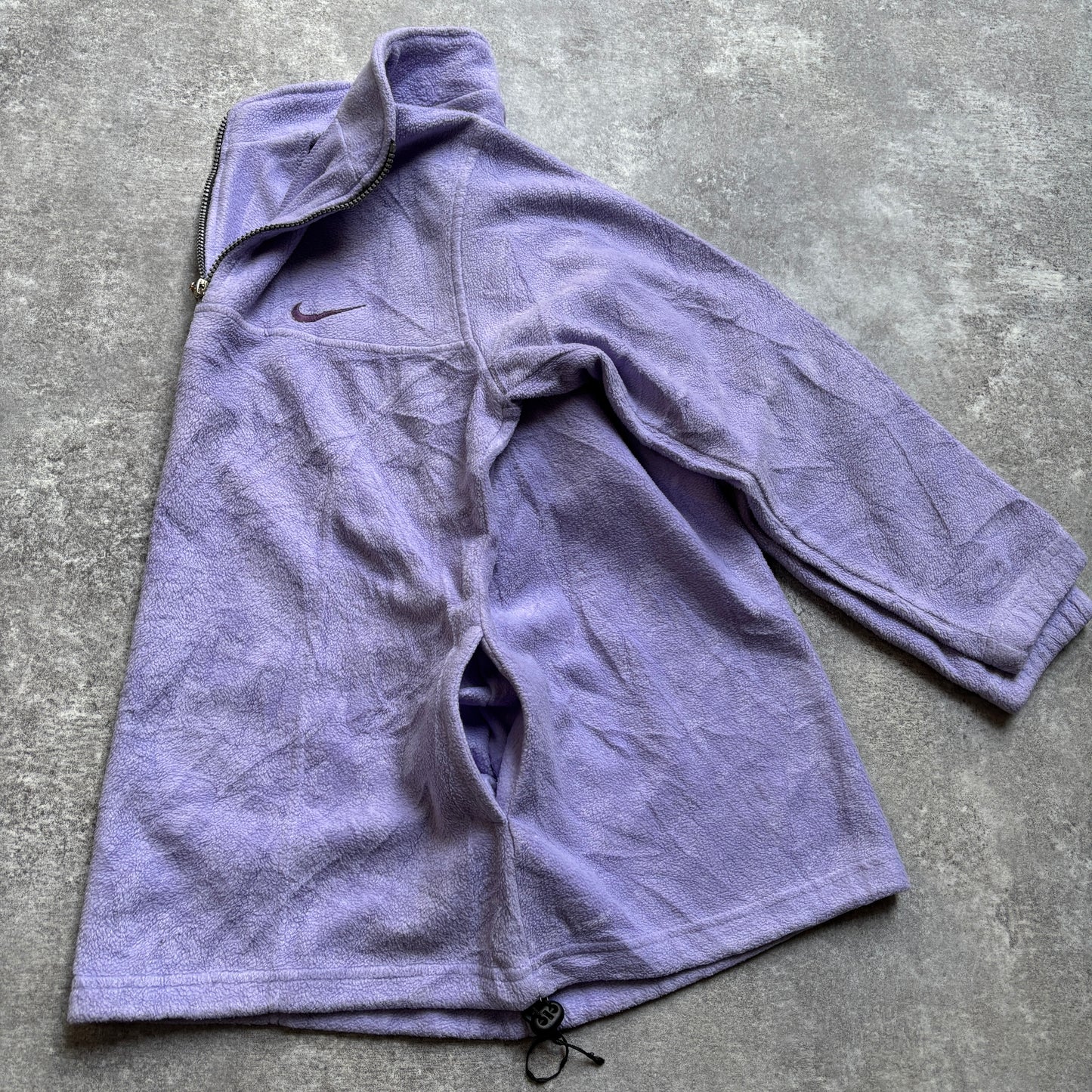 【1990's】Nike Purple Half Zip Fleece Pullover