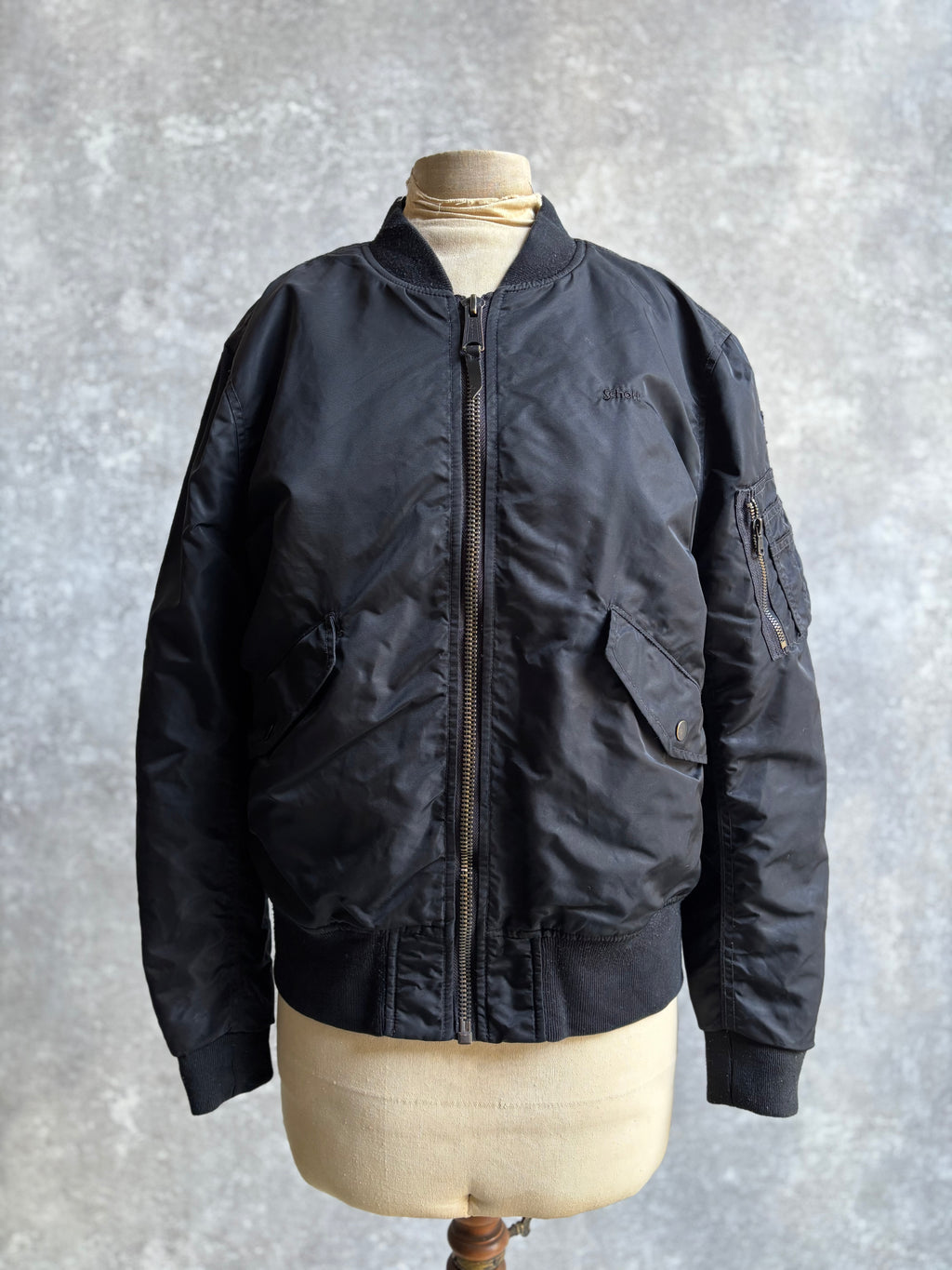 【1990's】Schott MA-1 Bomber Jacket