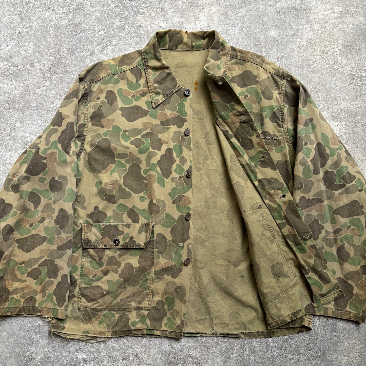 【1940's】13-Star Duck Hunter Camo Jacket