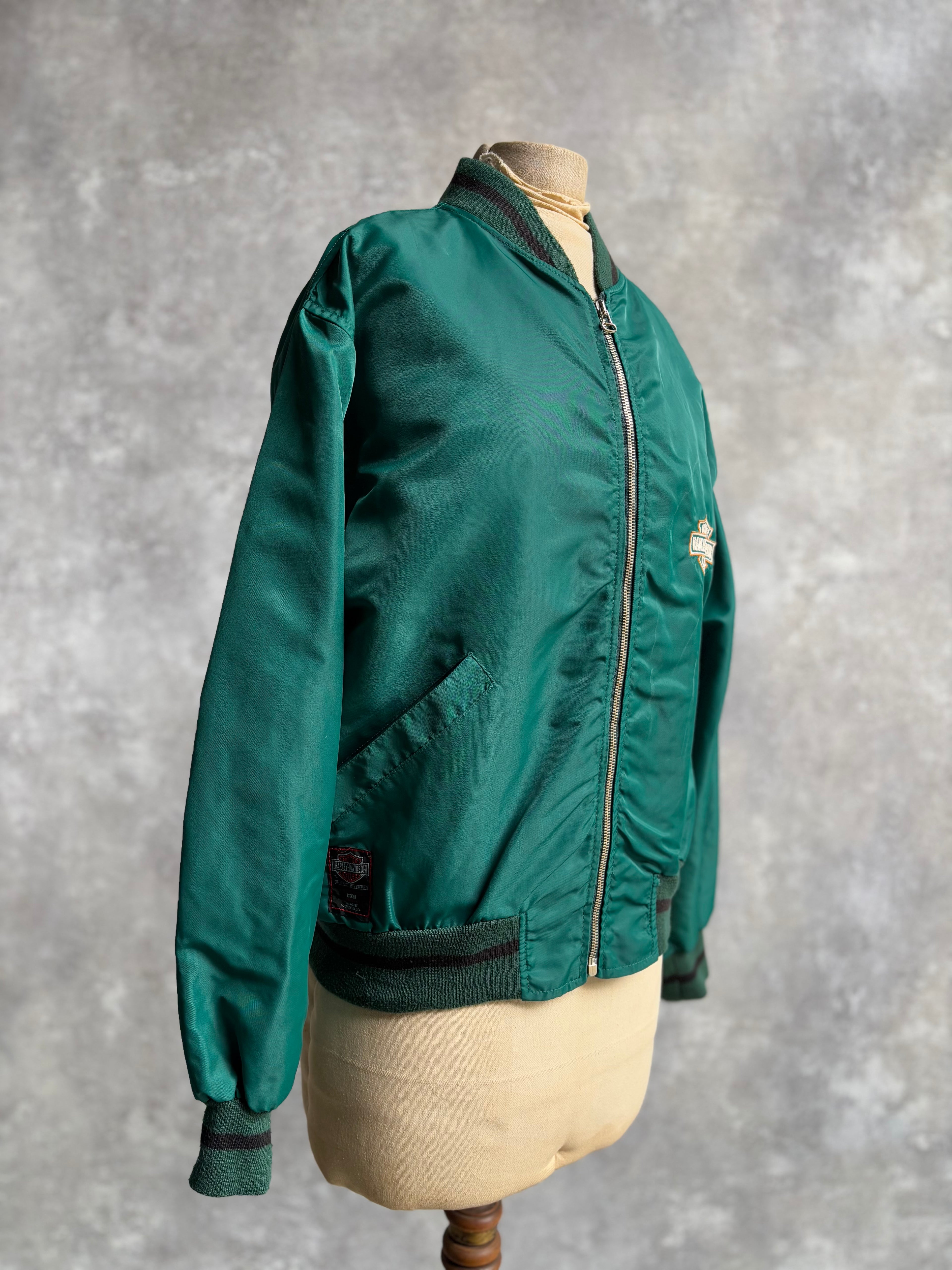 【~1990's】Vintage Harley Davidson Nylon Jacket『ハーレーダビッドソン』