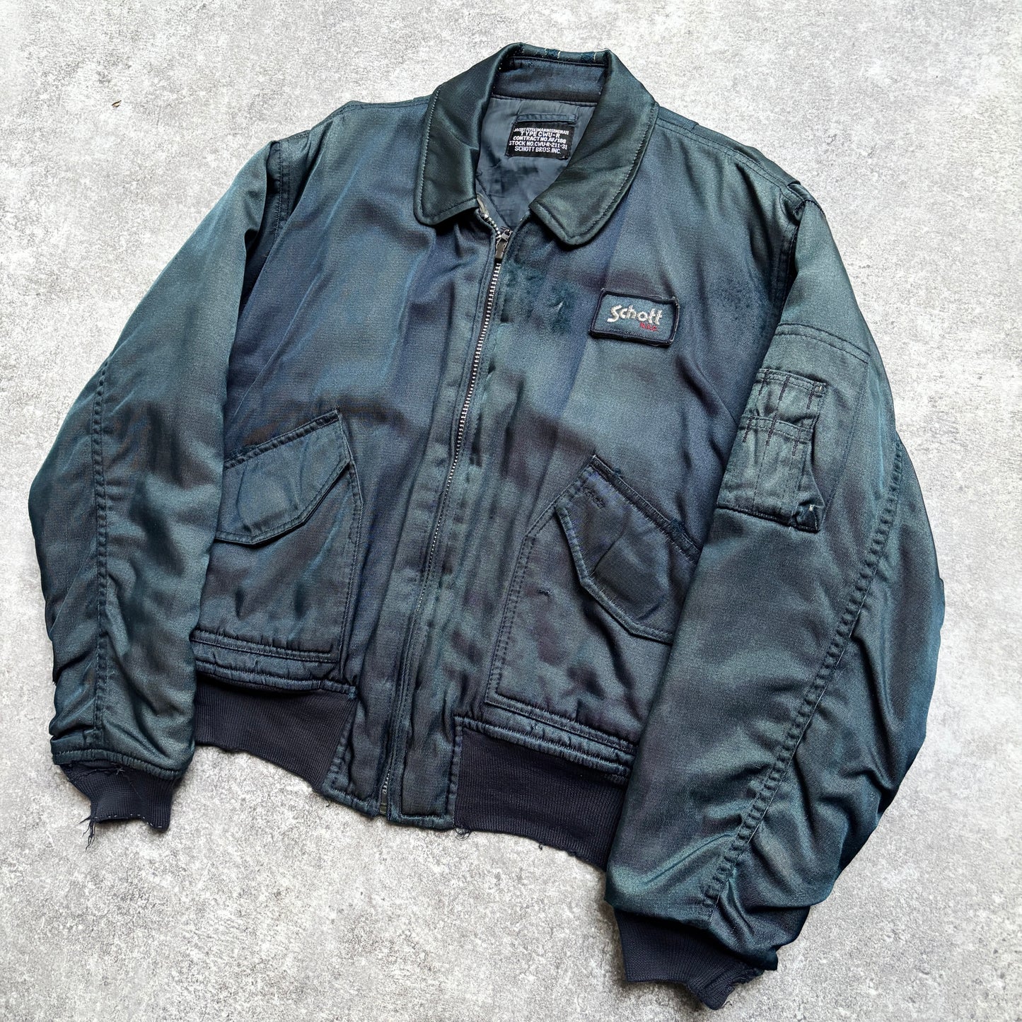 【1980's】Schott CWU-R Flight Jacket