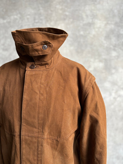 【~1980's】Vintage French Railway Brown Work Jacket