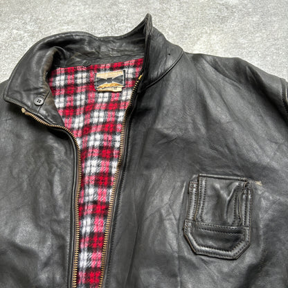 【~1970‘s】French Leather Flight Jacket 『BIDERMANN』