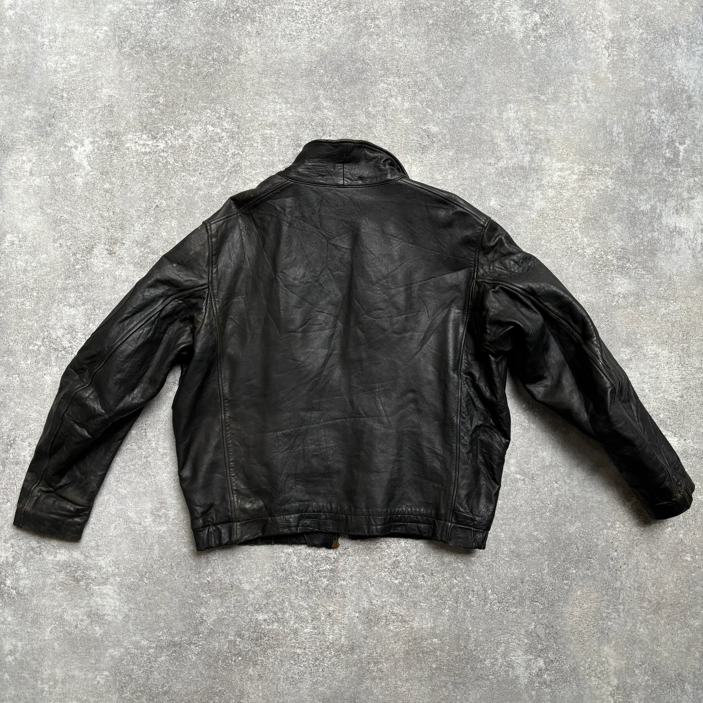 【~1970‘s】French Leather Flight Jacket 『BIDERMANN』