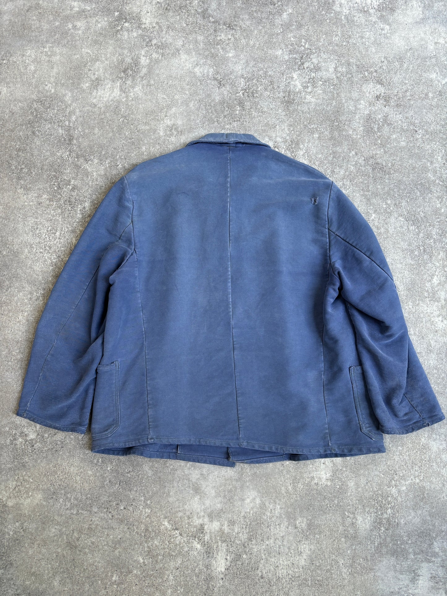 [~70's] French Vintage Moleskin Work Jacket