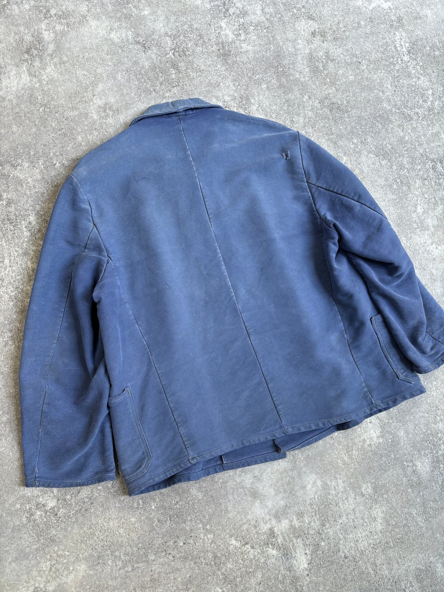 [~70's] French Vintage Moleskin Work Jacket