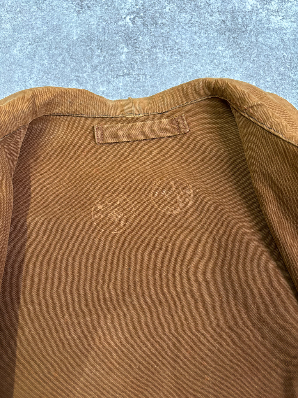 【~1980's】Vintage French Railway Brown Work Jacket