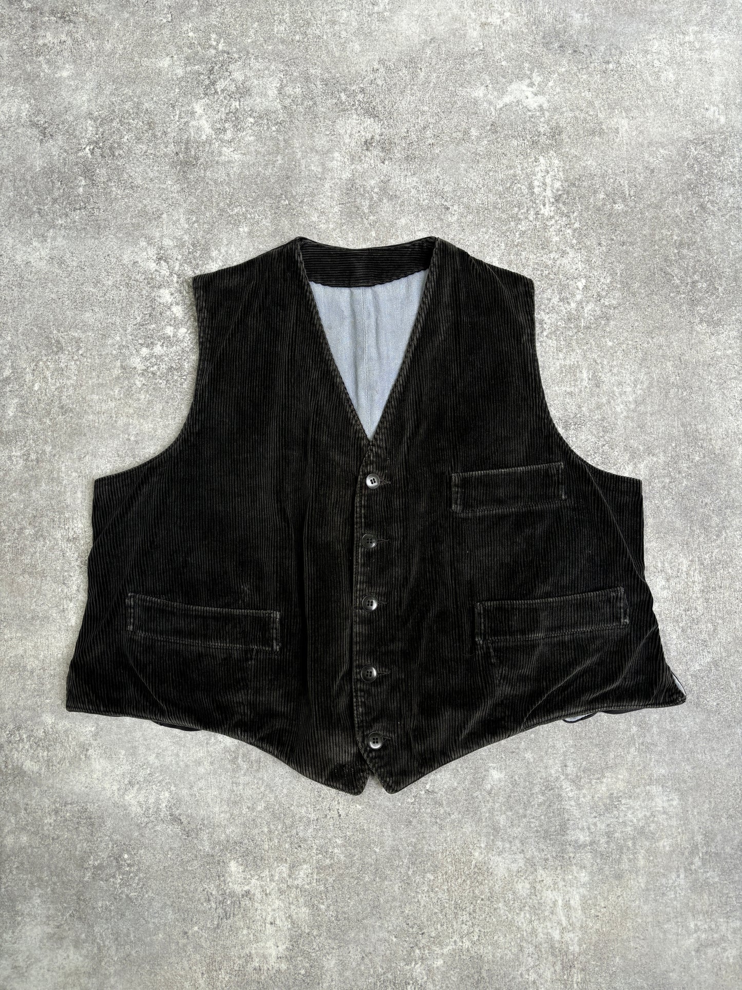 【~1970's】 Vintage French Farmers Vest Jeanot