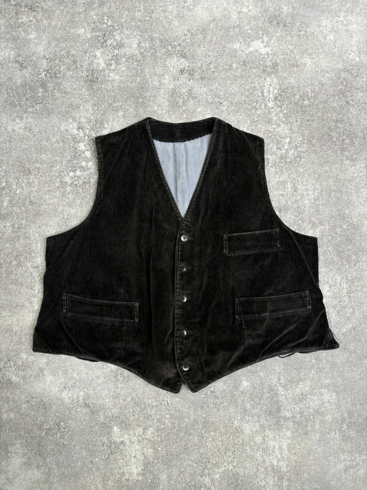 【~1970's】 Vintage French Farmers Vest Jeanot