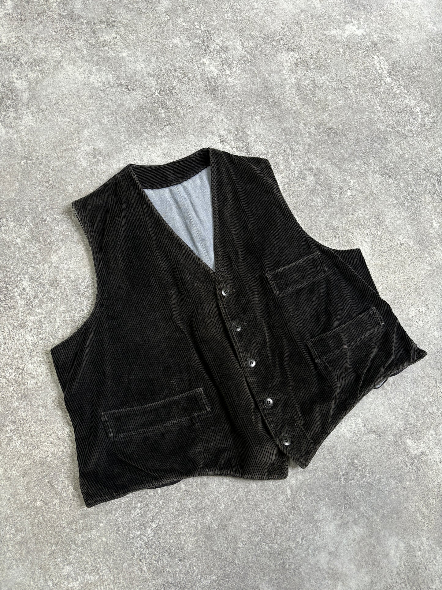 【~1970's】 Vintage French Farmers Vest Jeanot