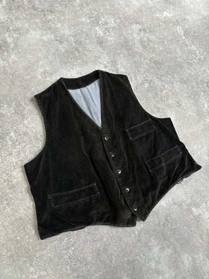 【~1970's】 Vintage French Farmers Vest Jeanot