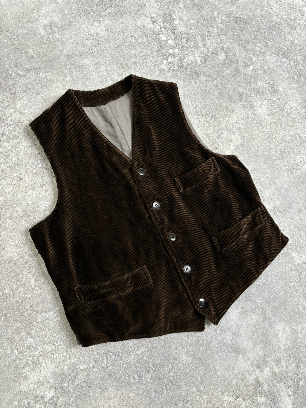 【~1970's】 Vintage French Farmers Vest 『Le Chamonix ル シャモニー』