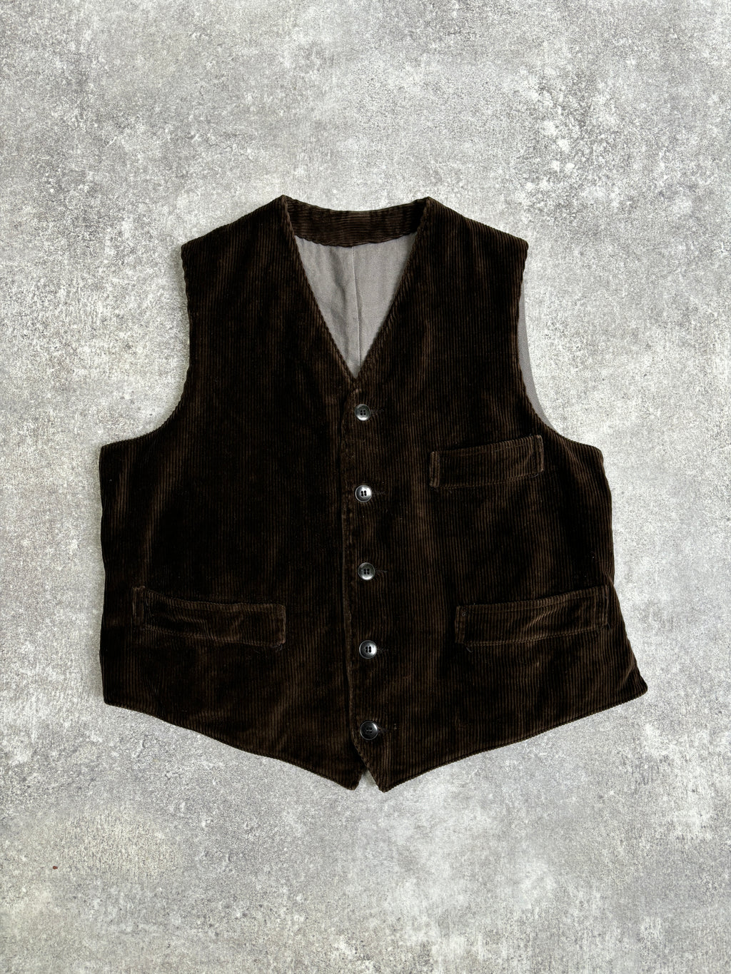 【~1970's】 Vintage French Farmers Vest 『Le Chamonix ル シャモニー』
