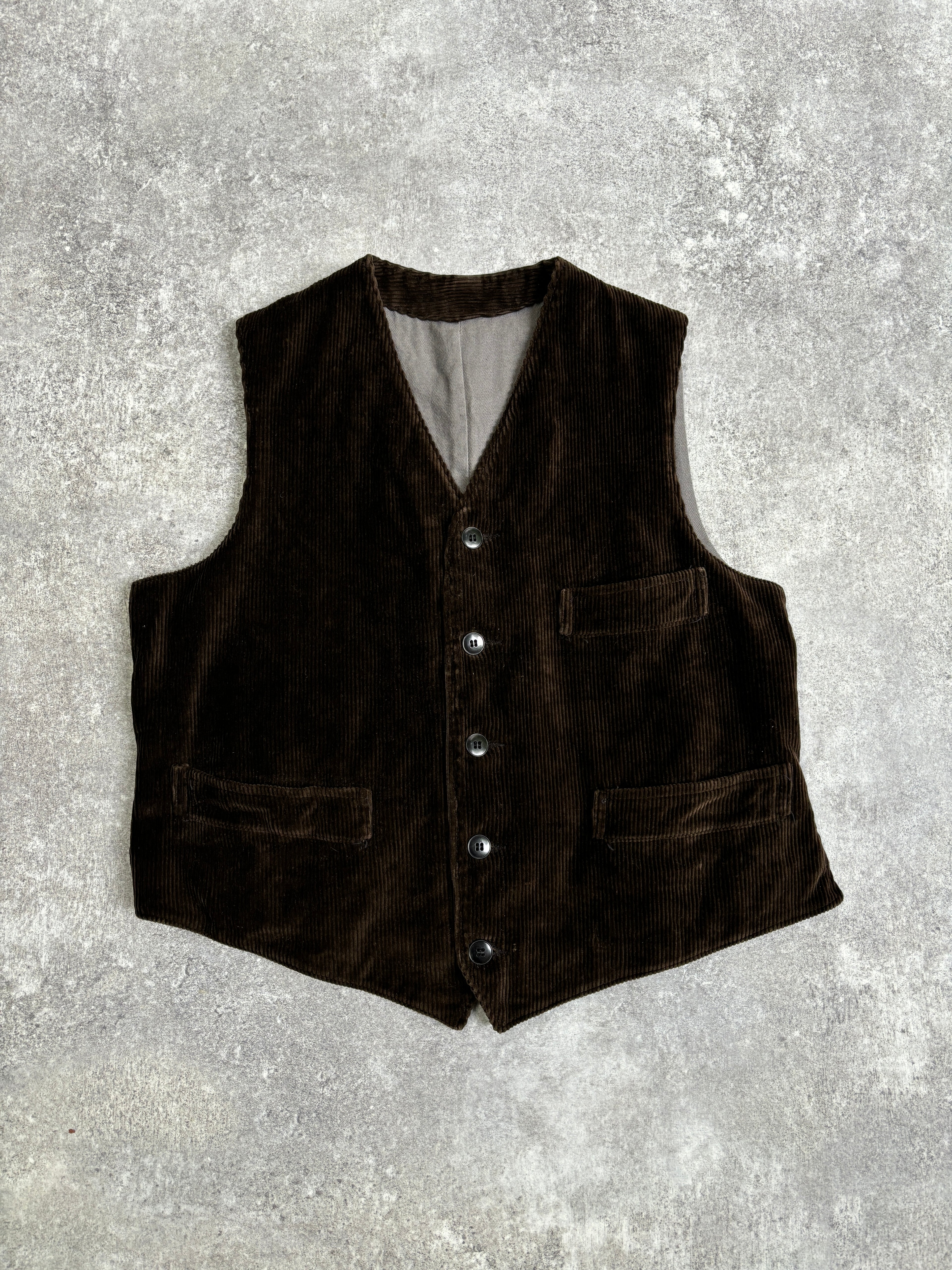 【~1970's】 Vintage French Farmers Vest 『Le Chamonix ル シャモニー』