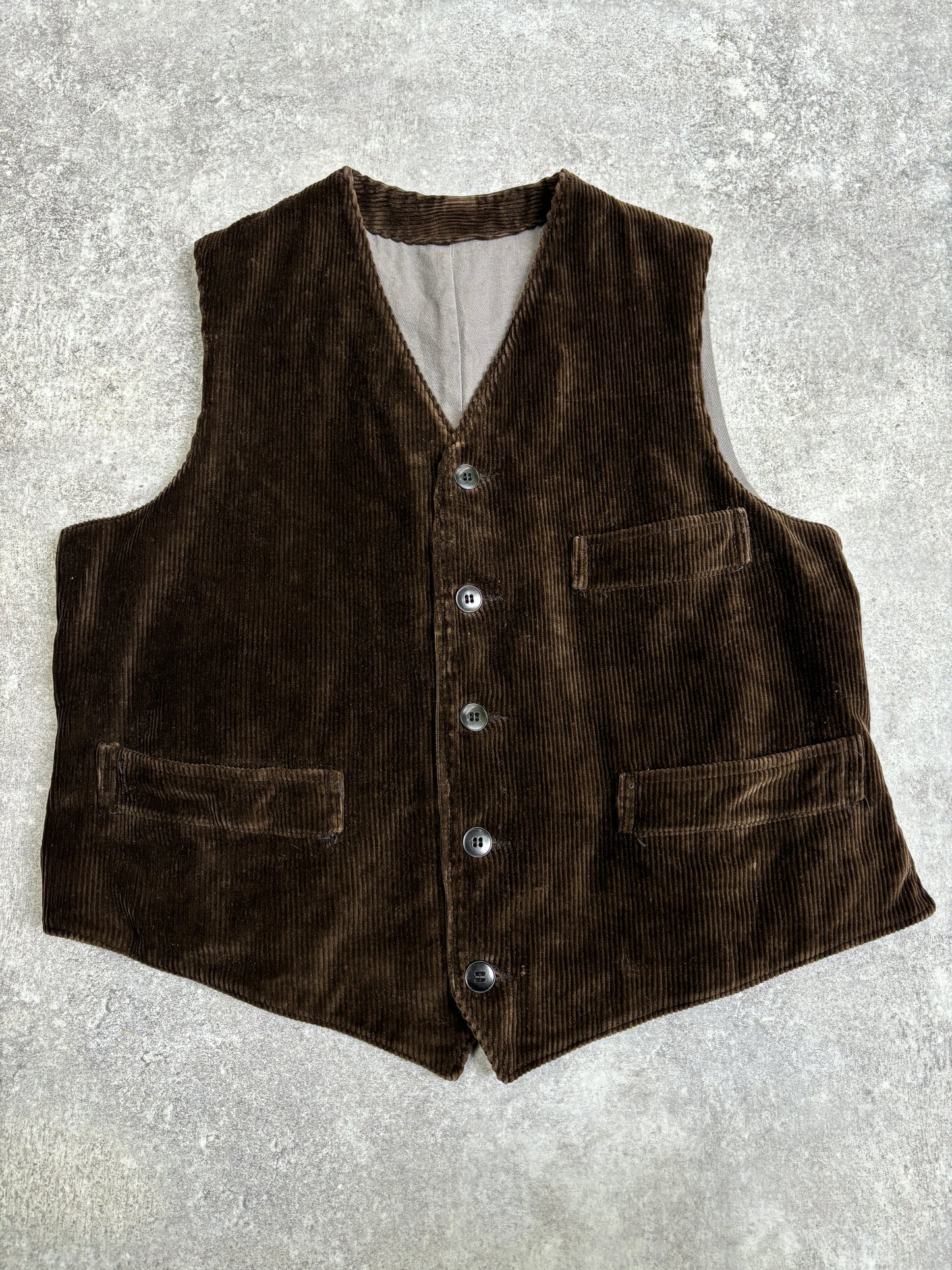 [~70's] Vintage French Farmers Vest "Le Chamonix"