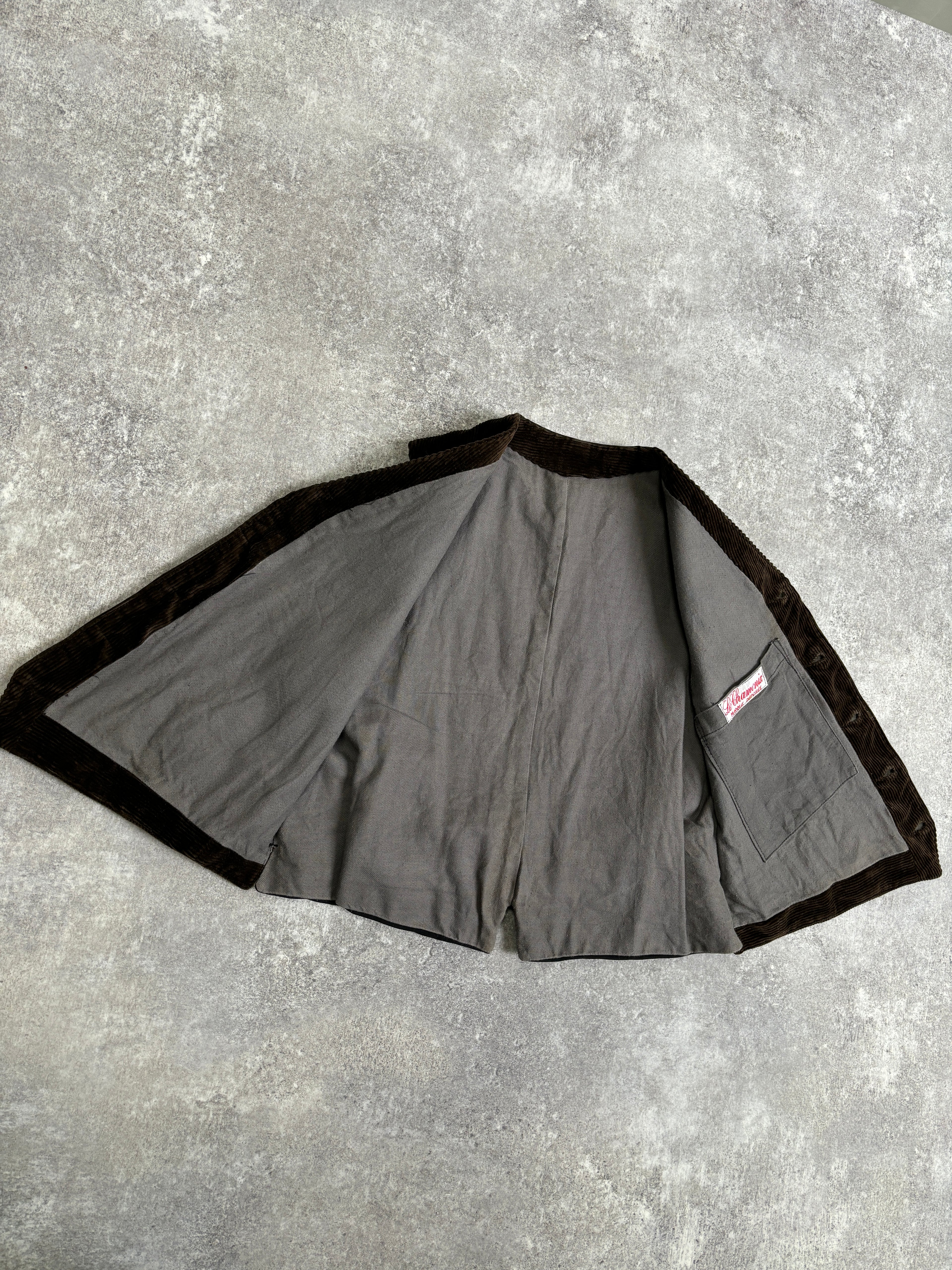 【~1970's】 Vintage French Farmers Vest 『Le Chamonix ル シャモニー』