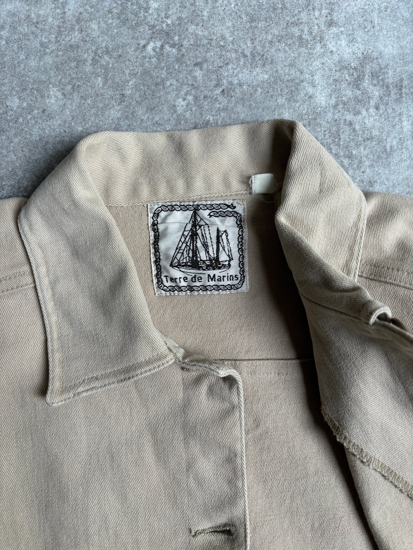 [~80's] Vintage French Marine Jacket "Terre de Marins"