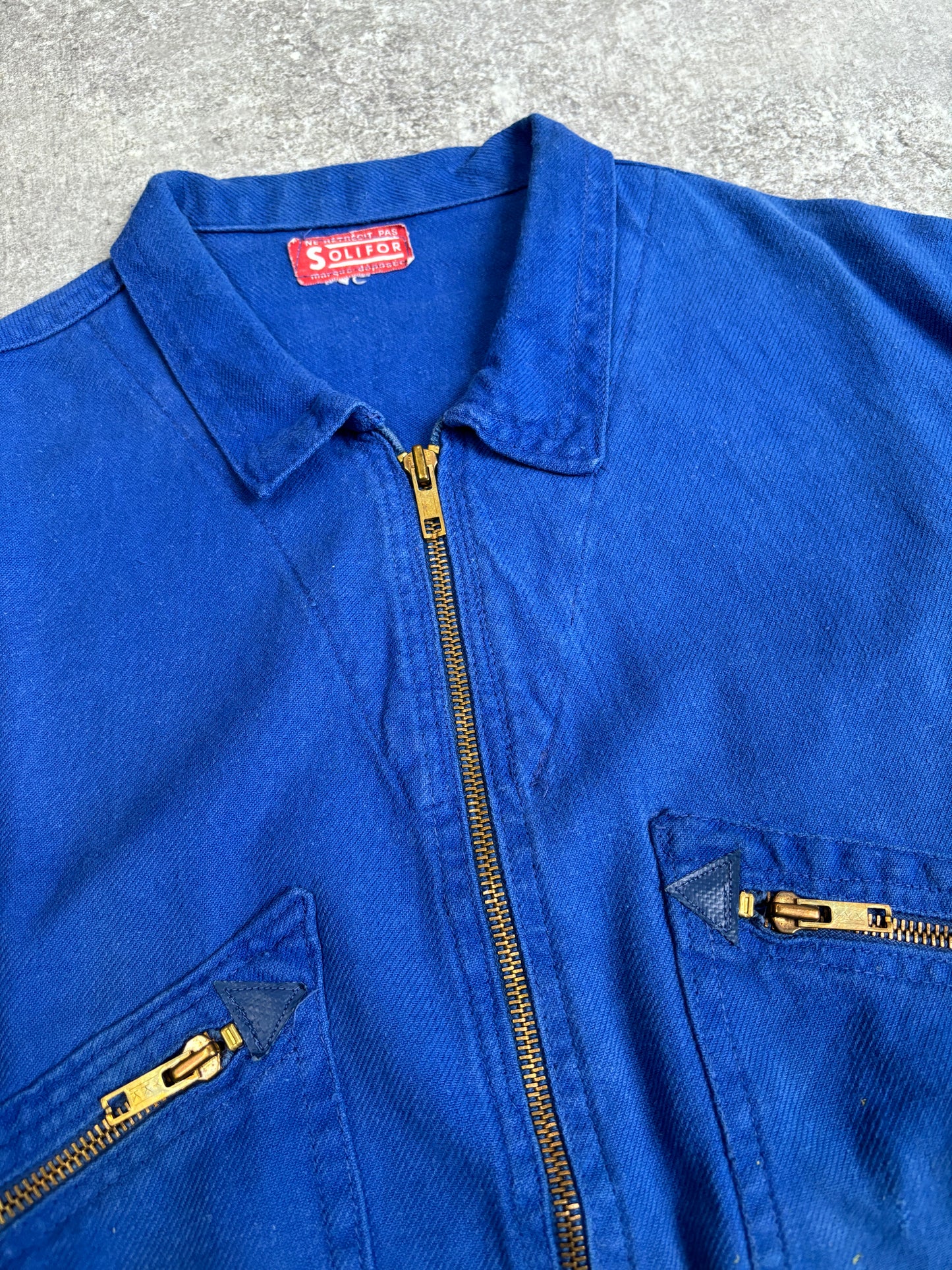 [~80's] Vintage French Marine Jacket "Terre de Marins"