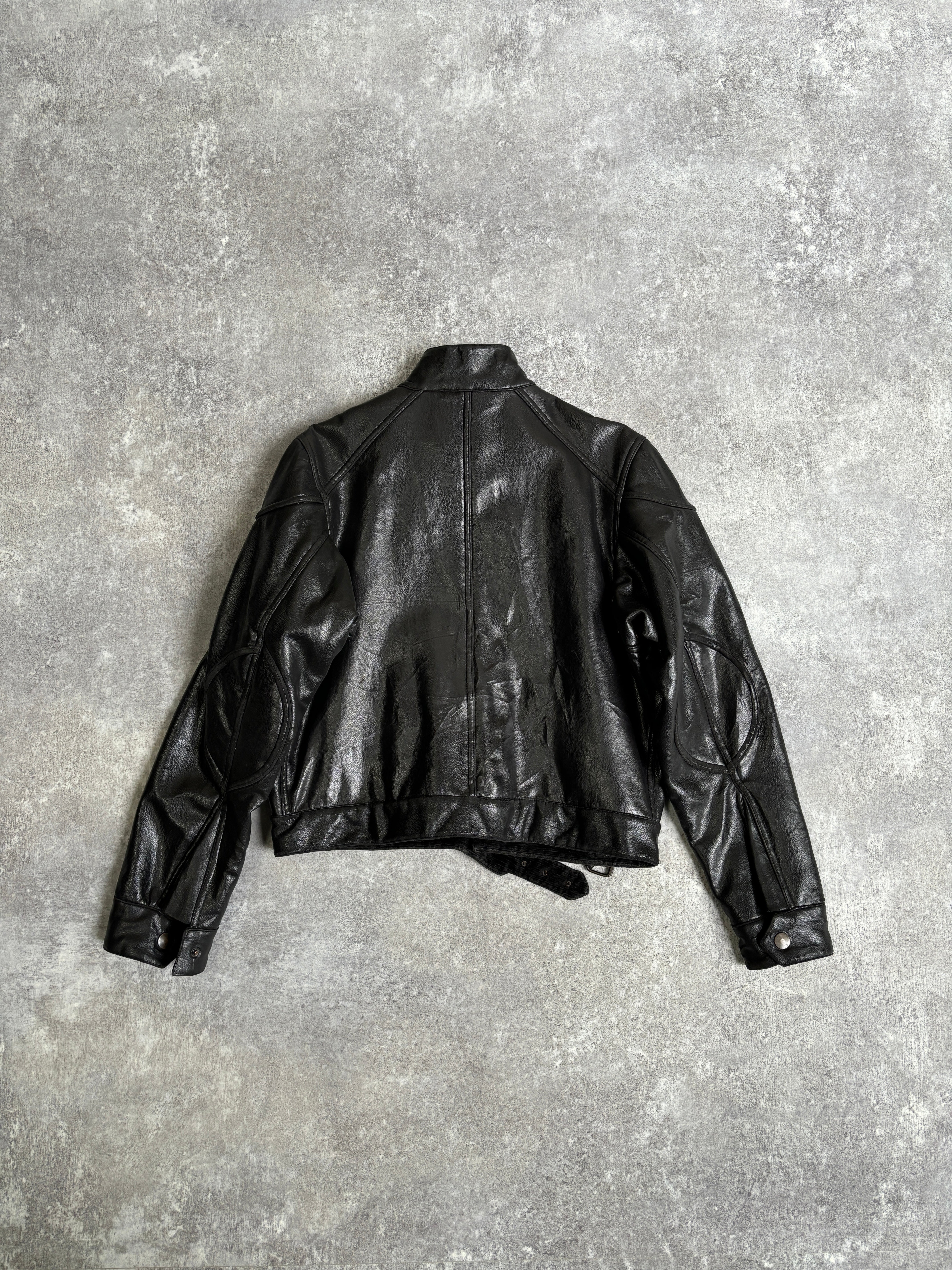 【~2000’s】Vintage United Kingdom Fake Leather Jacket『BelStaff ベルスタッフ』