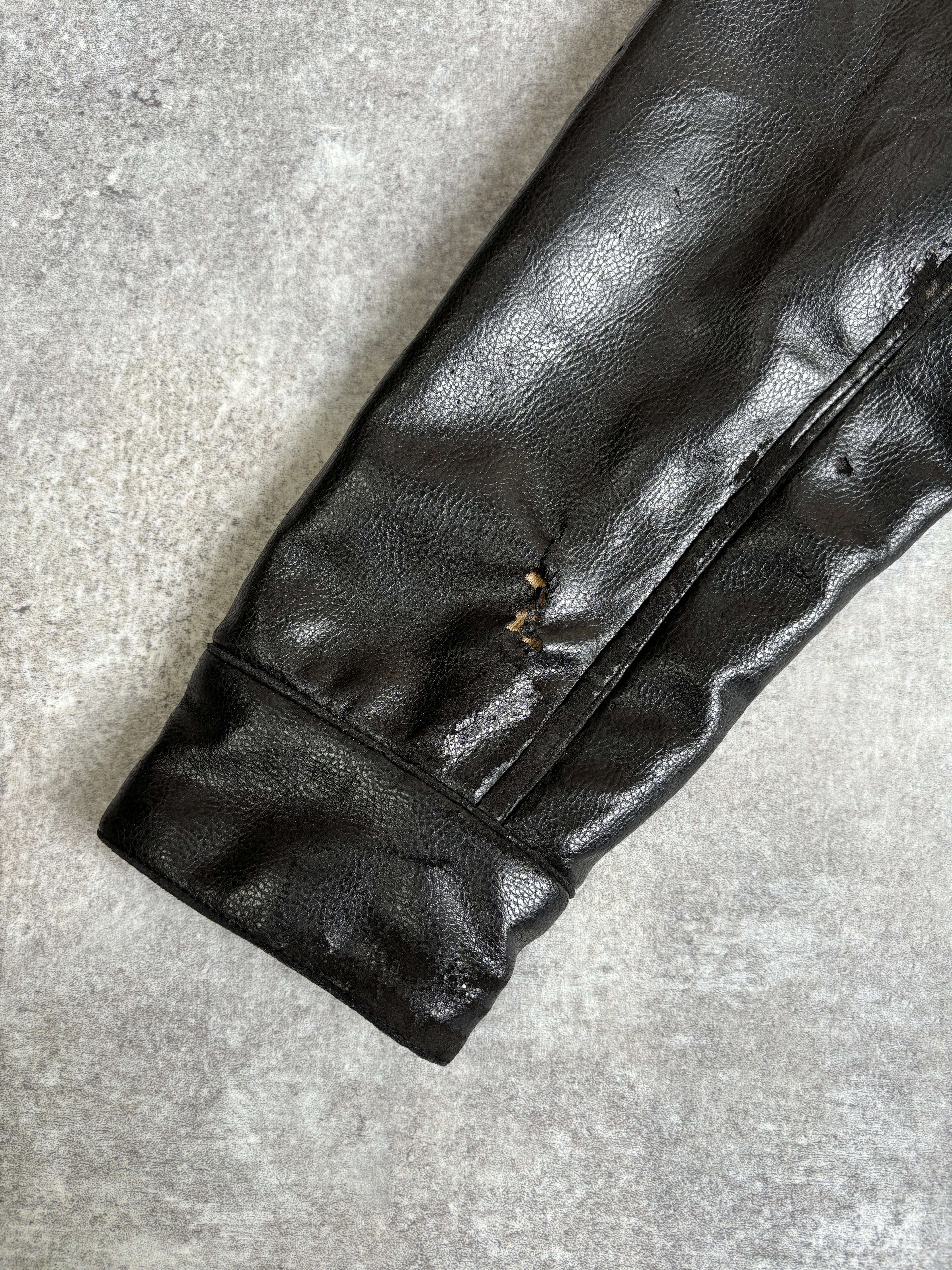 【~2000’s】Vintage United Kingdom Fake Leather Jacket『BelStaff ベルスタッフ』