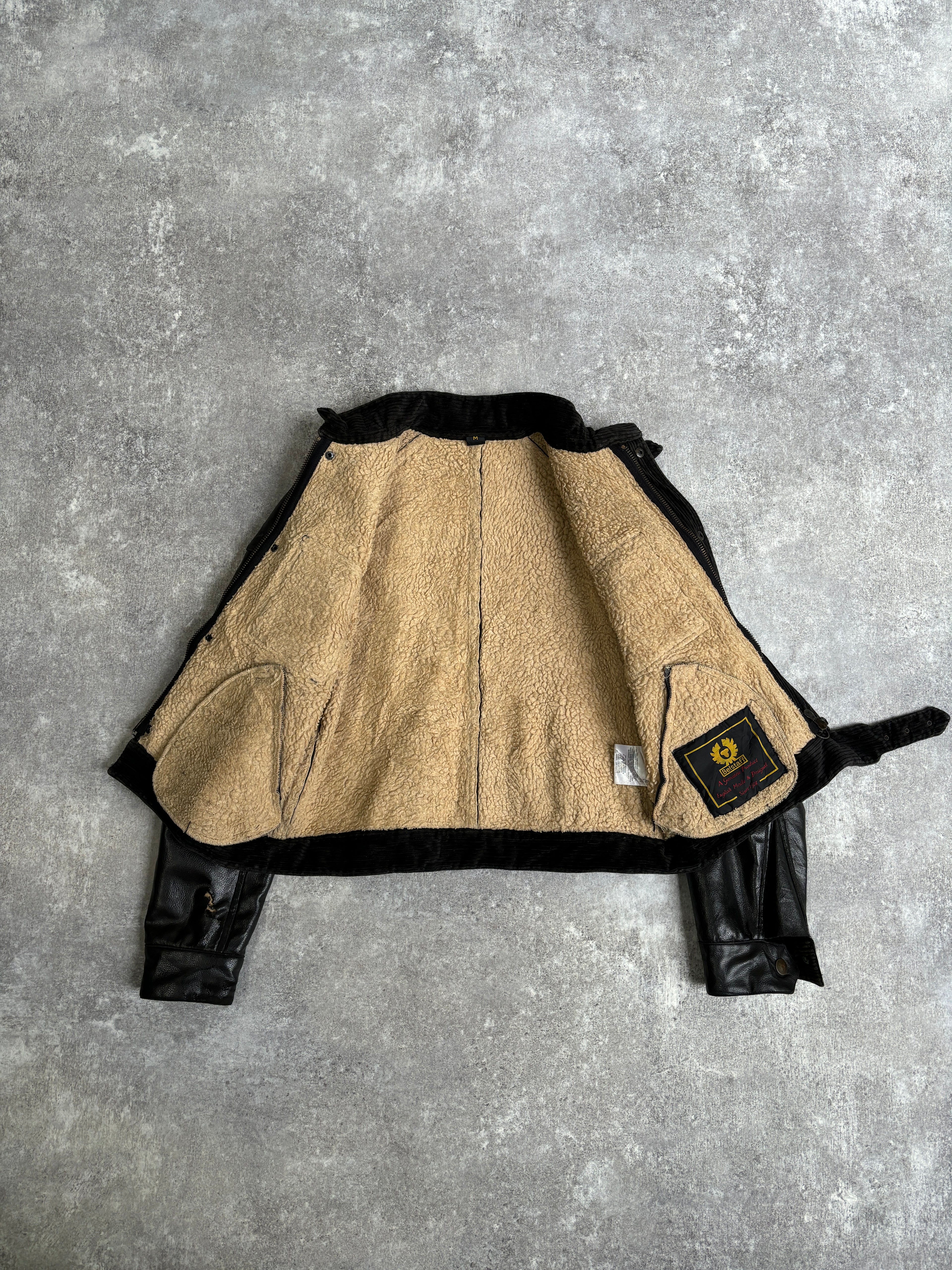 【~2000’s】Vintage United Kingdom Fake Leather Jacket『BelStaff ベルスタッフ』