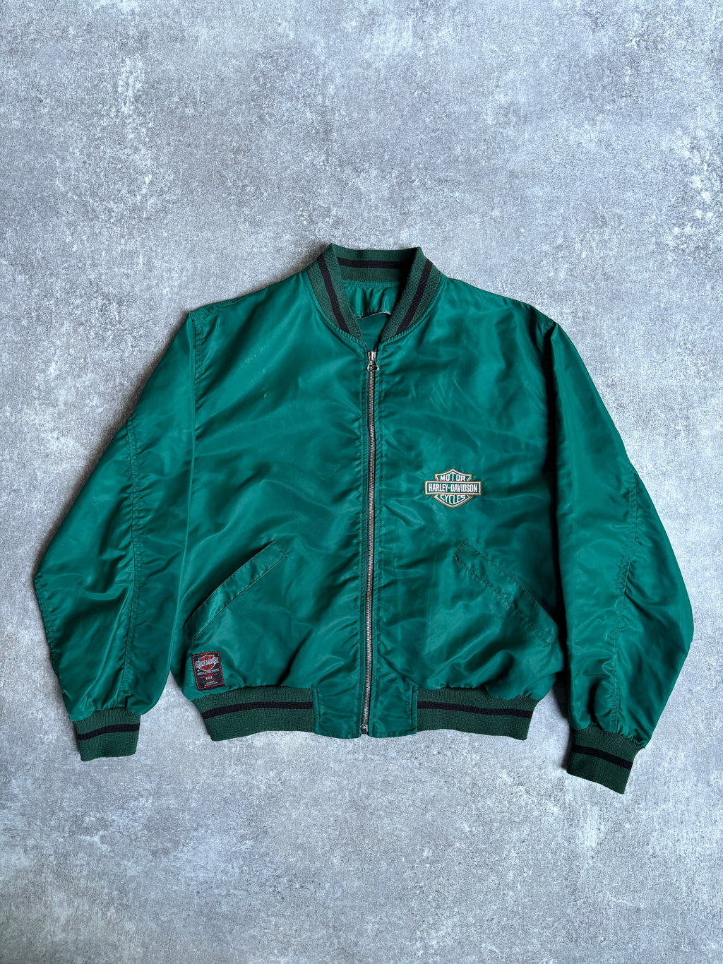 【~1990's】Vintage Harley Davidson Nylon Jacket『ハーレーダビッドソン』