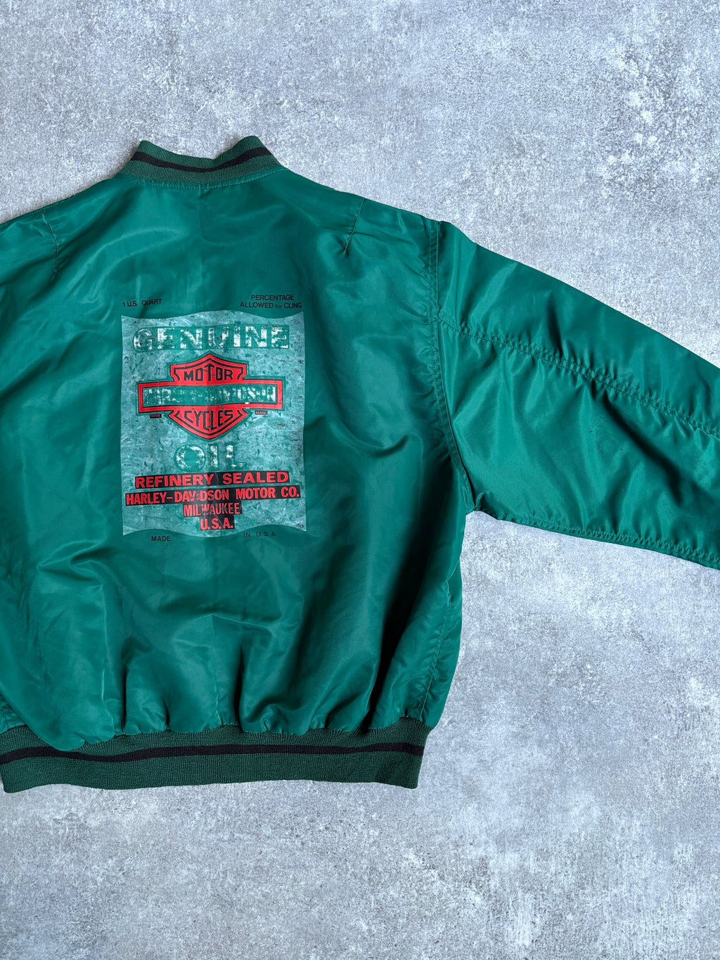 【~1990's】Vintage Harley Davidson Nylon Jacket『ハーレーダビッドソン』