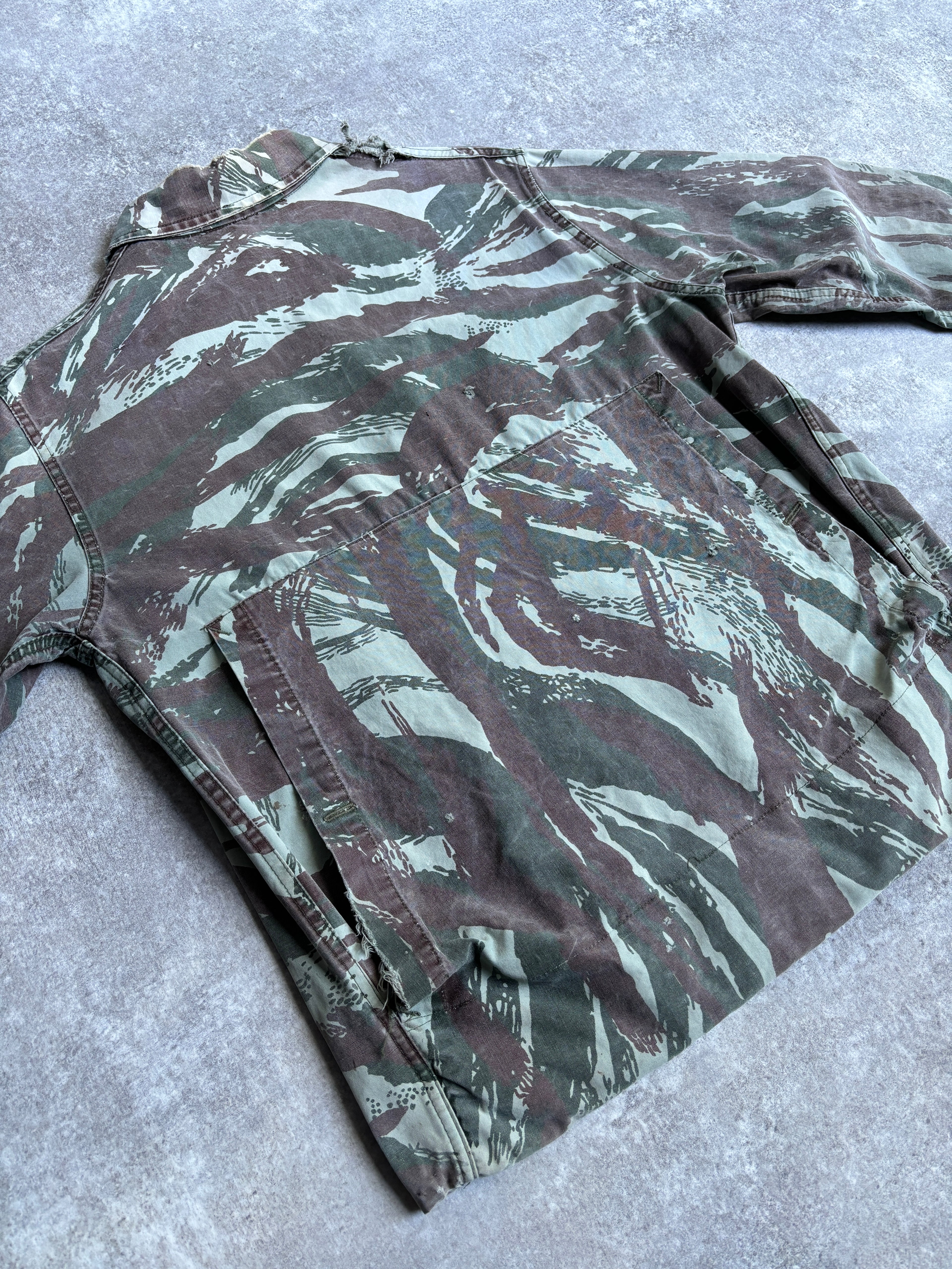 【~1970's】Vintage Lizard Camouflage Hunting Jacket『リザードカモフラージュ』