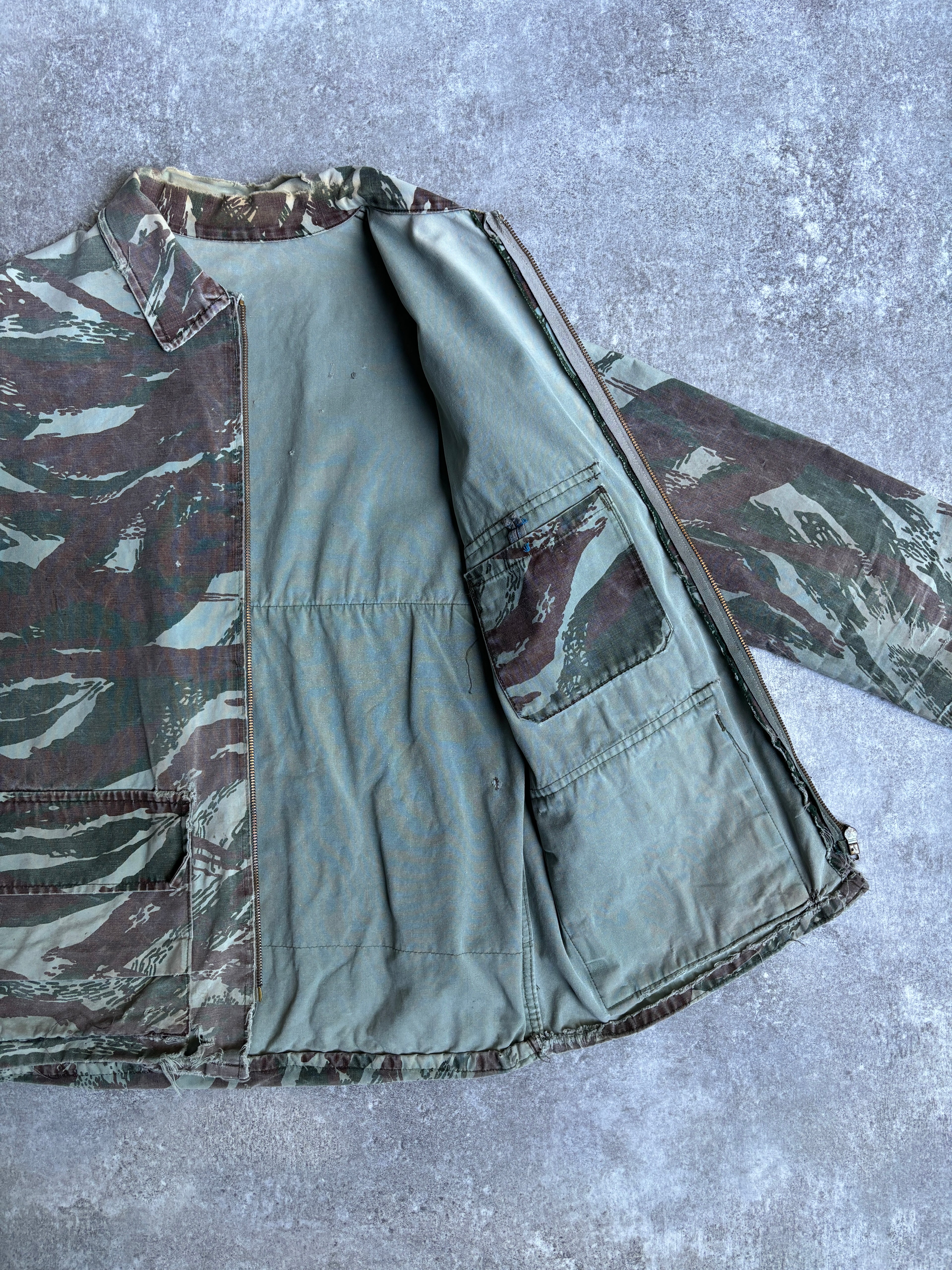 【~1970's】Vintage Lizard Camouflage Hunting Jacket『リザードカモフラージュ』