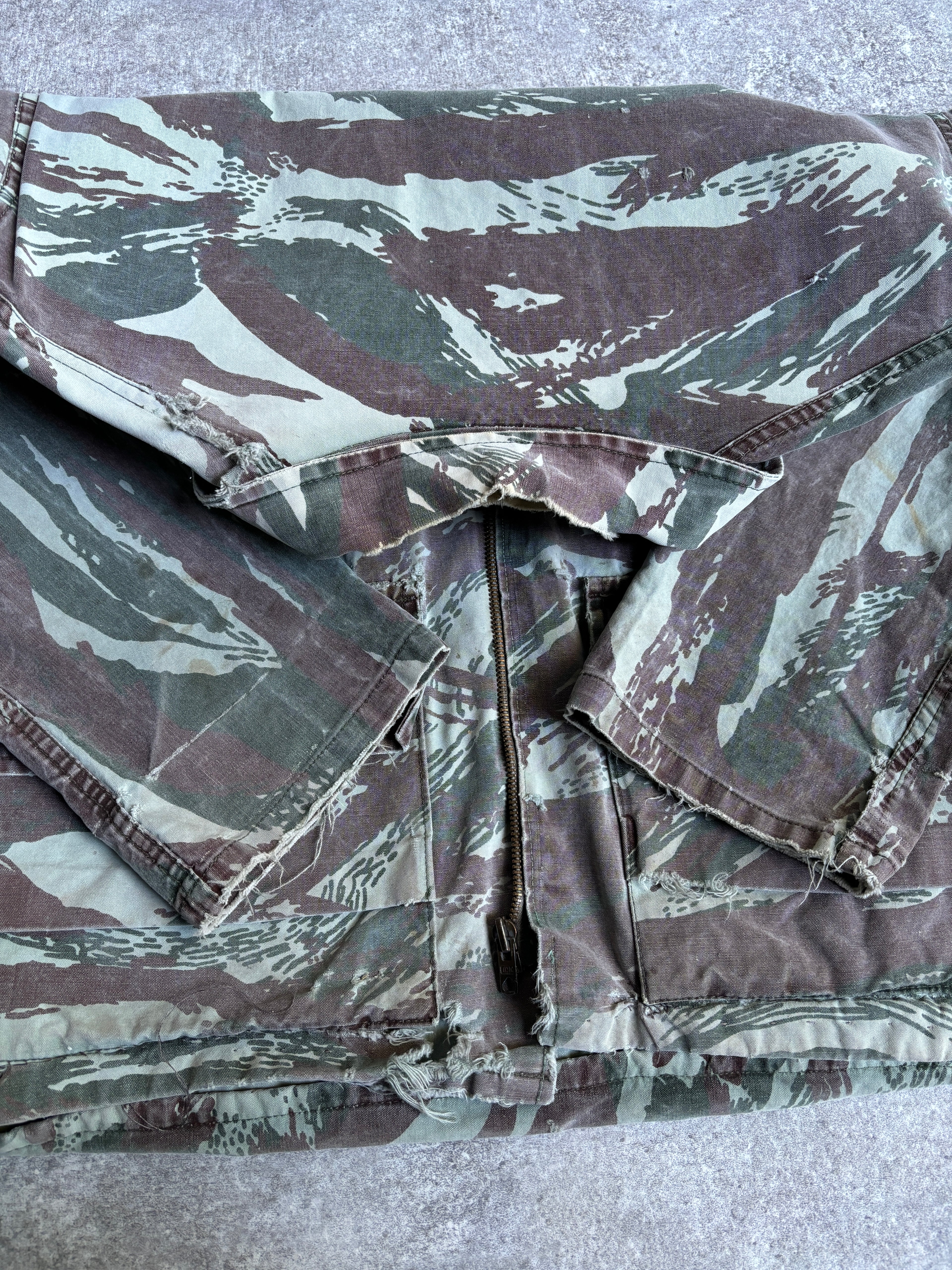 【~1970's】Vintage Lizard Camouflage Hunting Jacket『リザードカモフラージュ』
