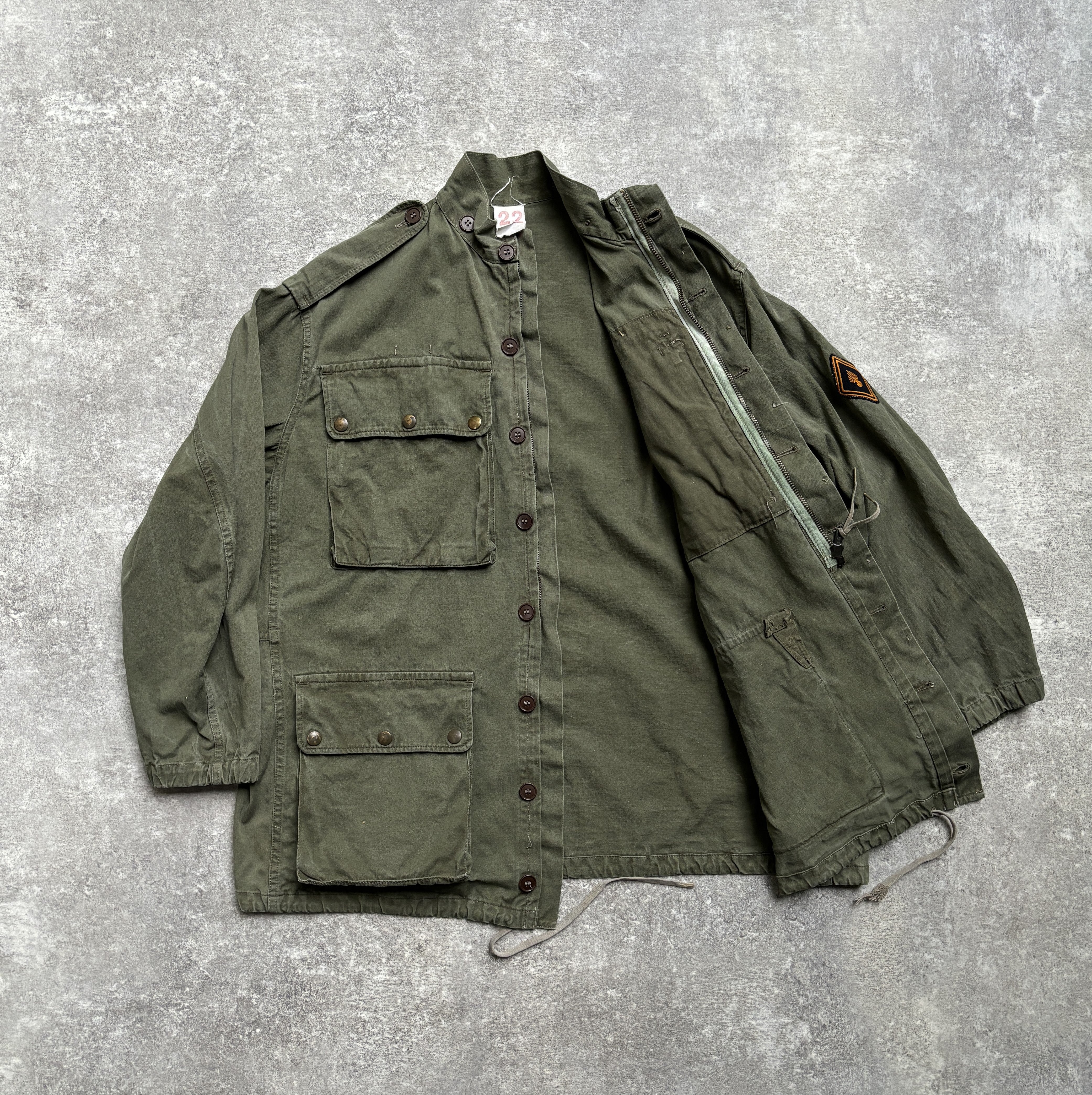 1960's】Vintage French Military Paratrooper Jacket