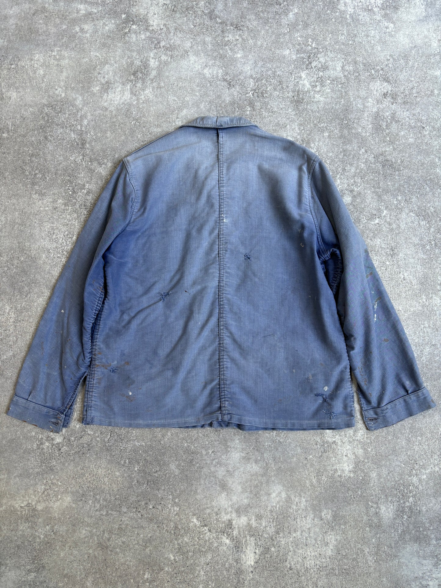 [~60's] French Vintage Moleskin Work Jacket "Le CABLE"