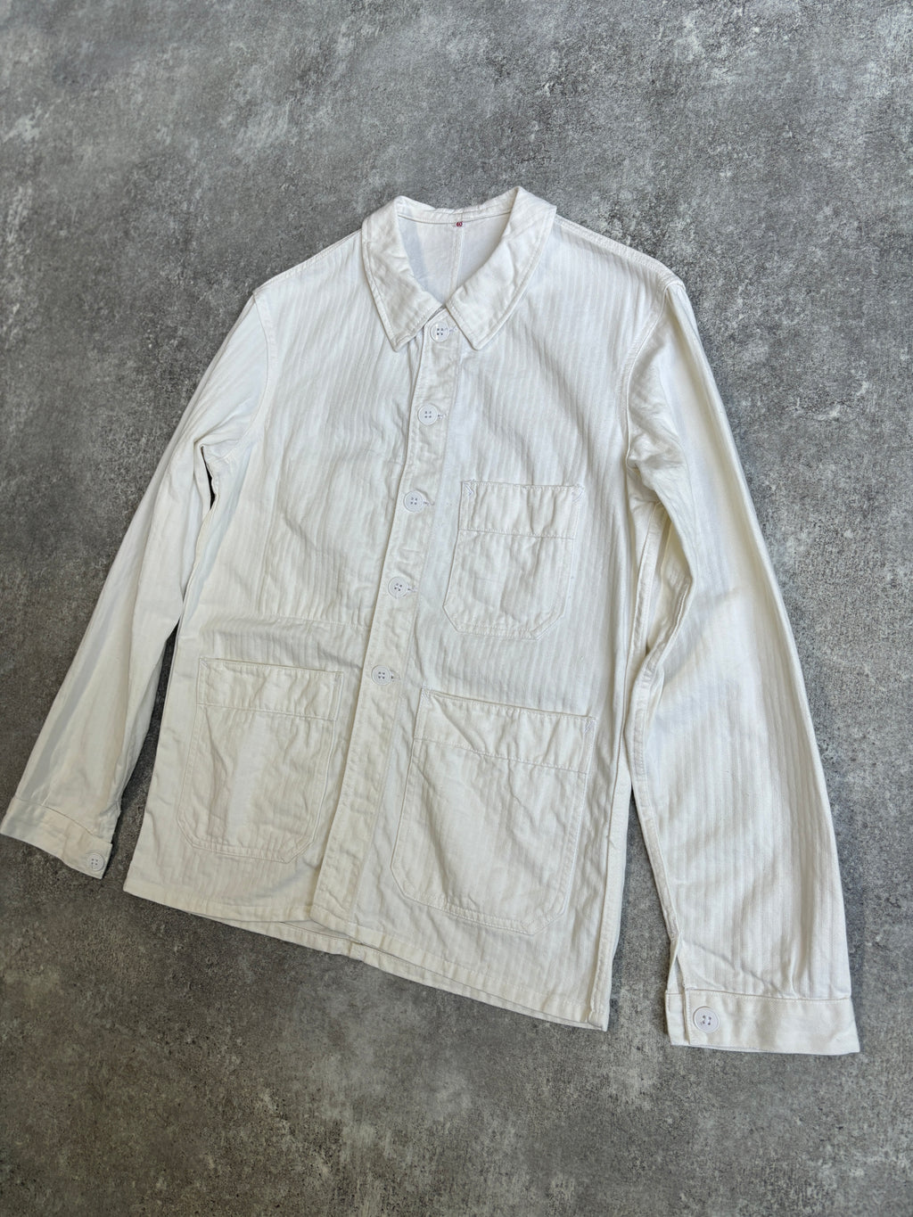 [~1960's] Vintage French HBT Work Jacket 『Adolphe Lafont』