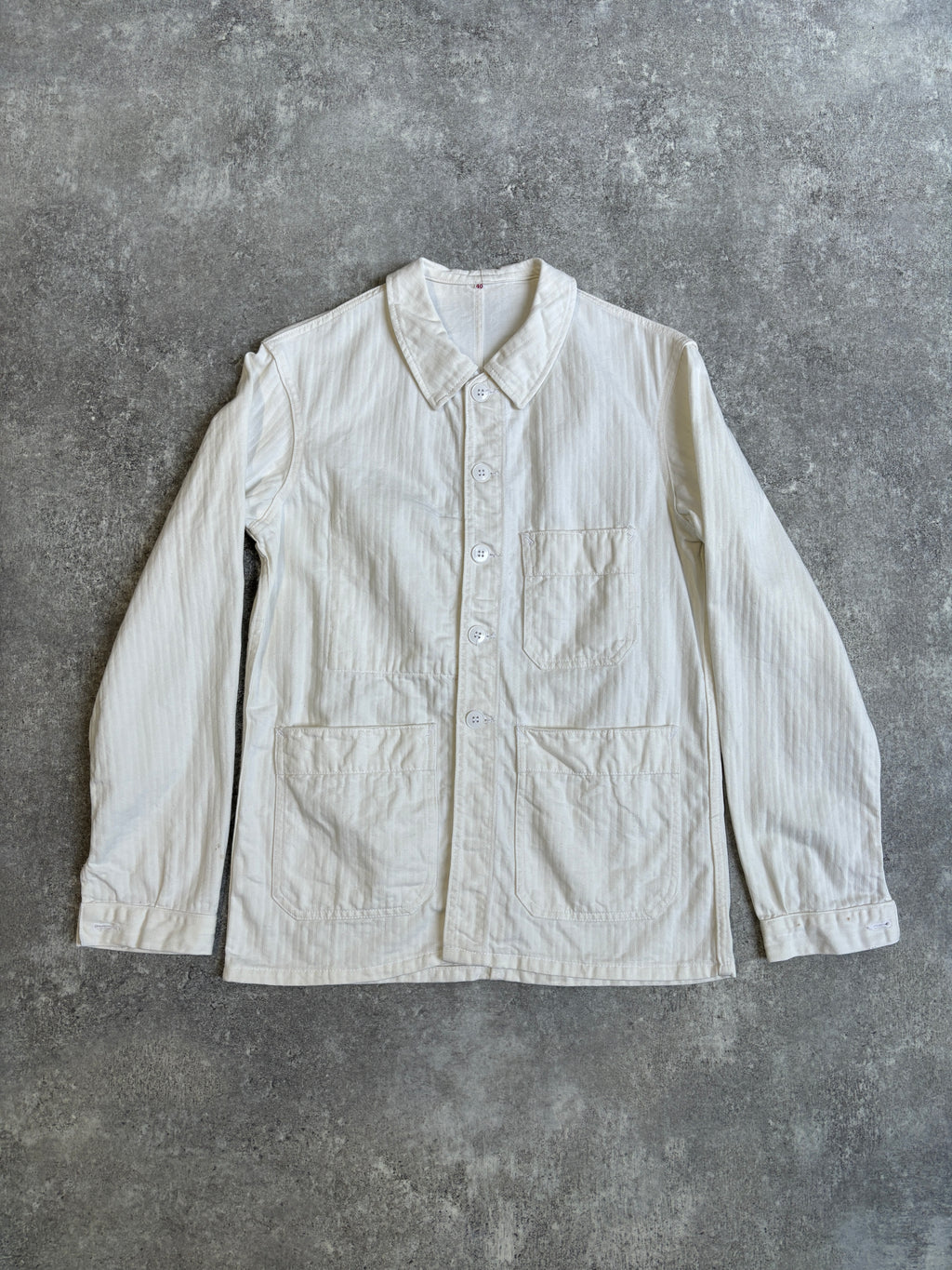 [~1960's] Vintage French HBT Work Jacket 『Adolphe Lafont』