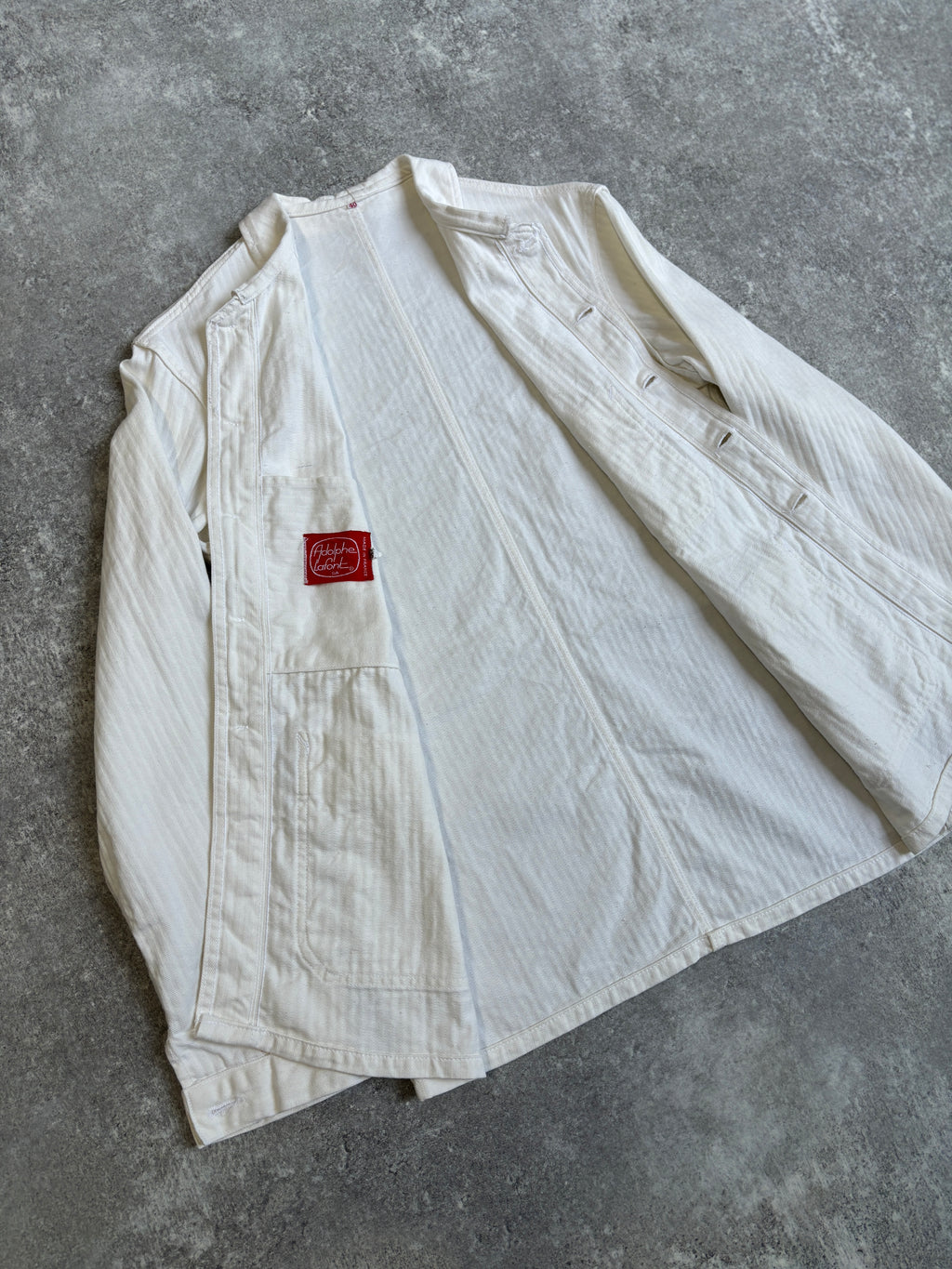 [~1960's] Vintage French HBT Work Jacket 『Adolphe Lafont』