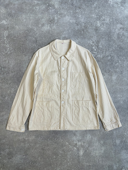 [~60's] French Vintage HBT Work Jacket 『Adolphe Lafont』