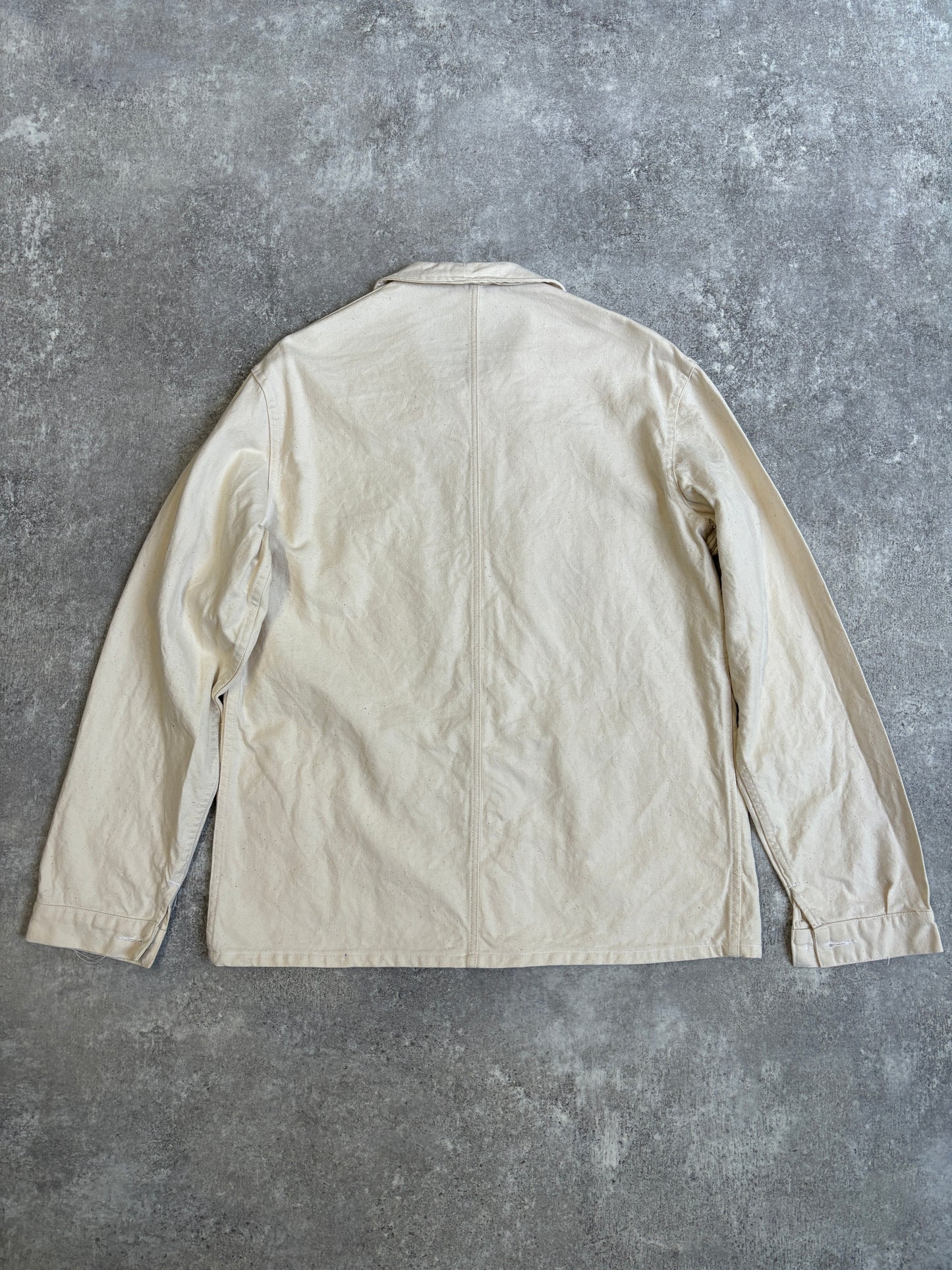 [~60's] French Vintage HBT Work Jacket 『Adolphe Lafont』