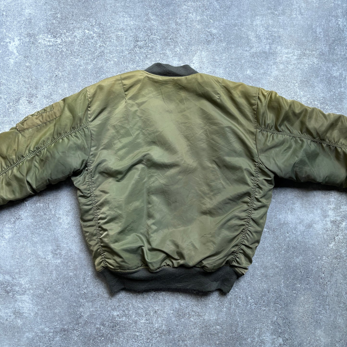 【1980's】Vintage USAF Military Alpha Fright Jacket