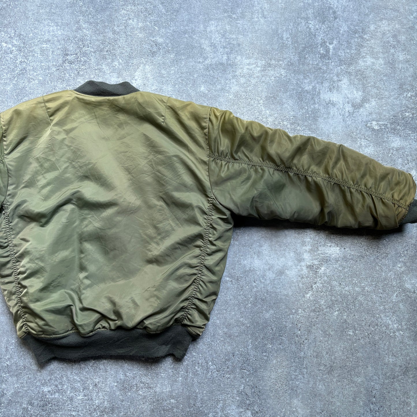 【1980's】Vintage USAF Military Alpha Fright Jacket