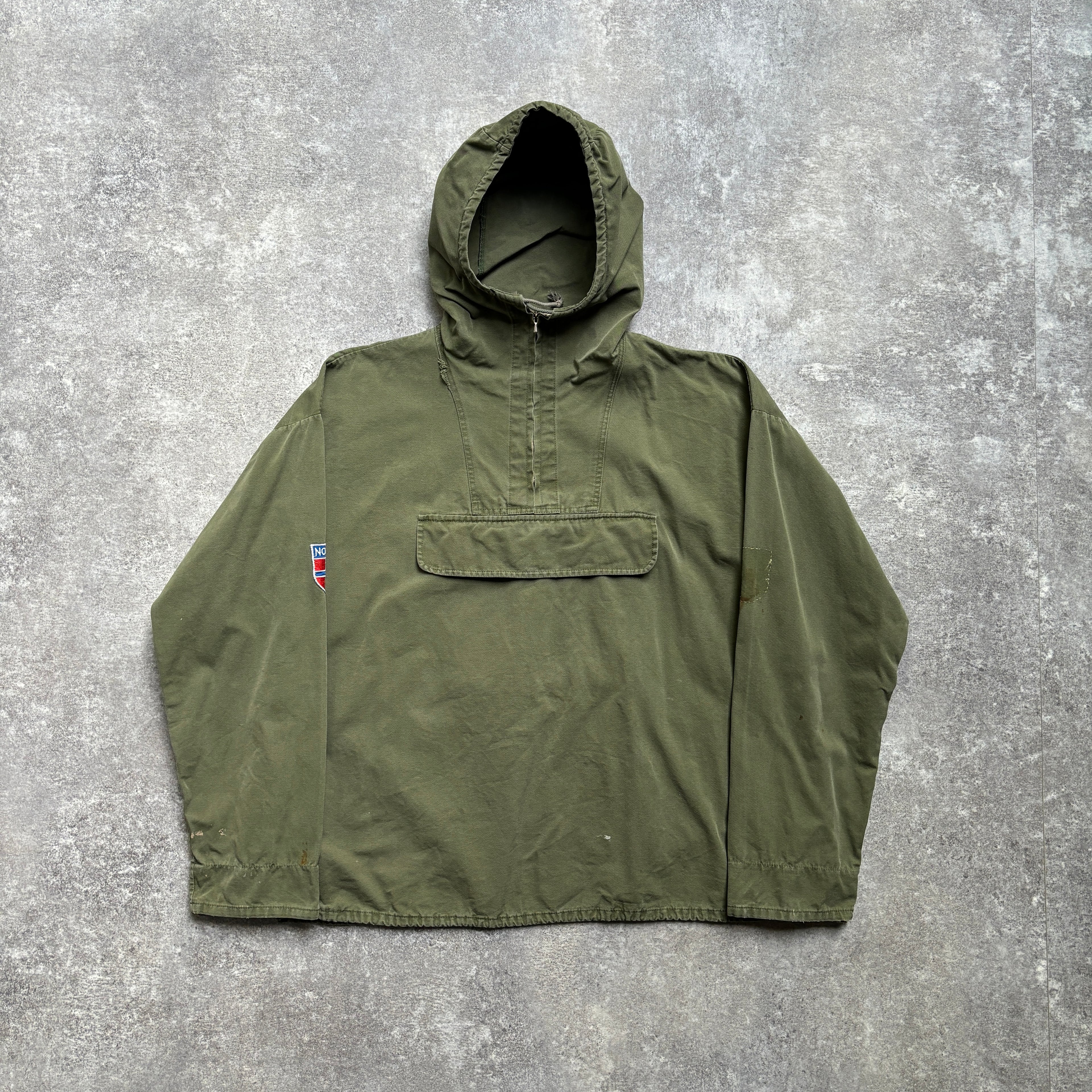 【~1970's】Vintage Norwegian Army Anorak Parka『ノルウェー軍アノラックパーカー』